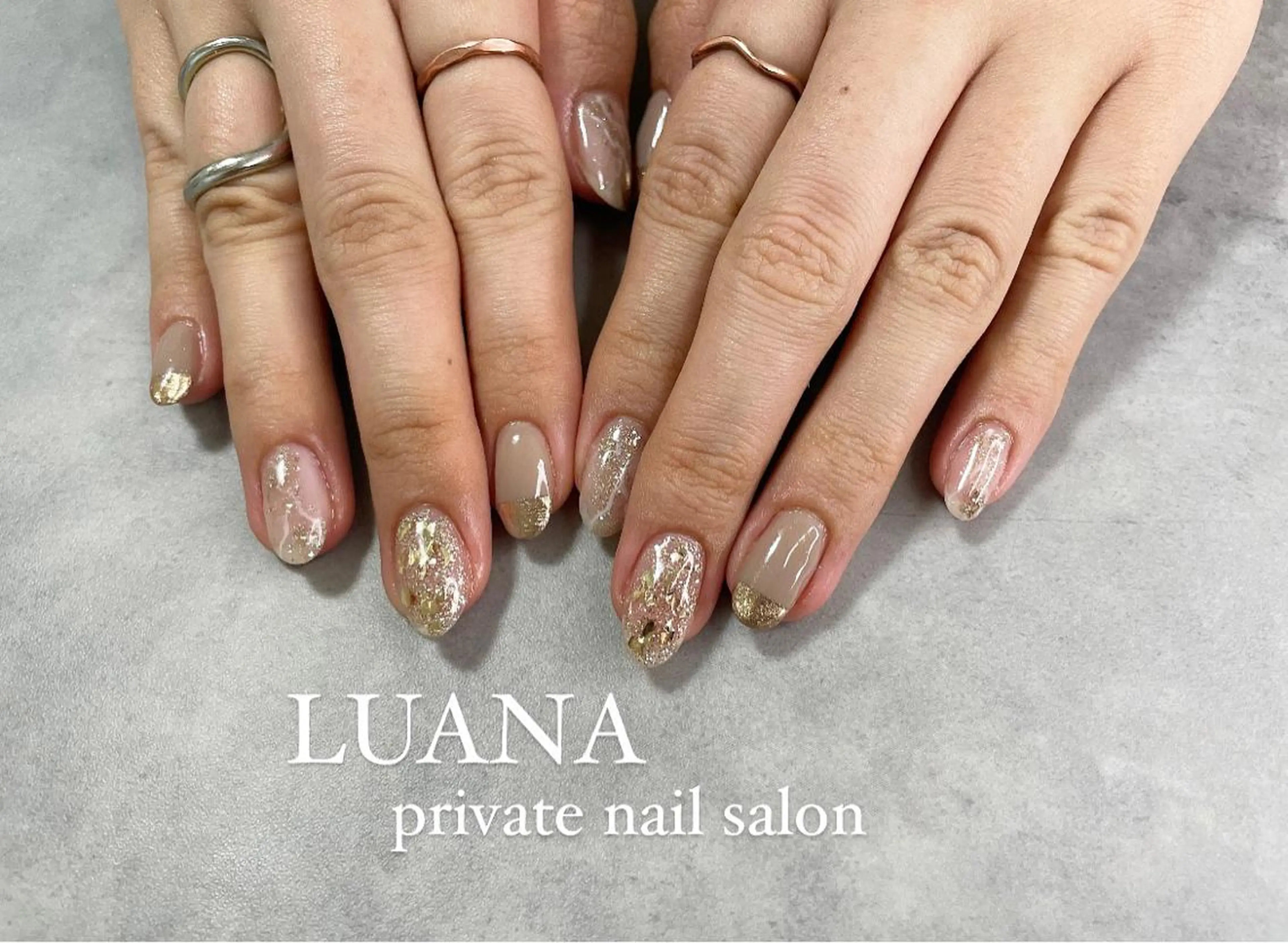 ネイル ハンドネイル ルアナ プライベートサロンのネイルデザイン