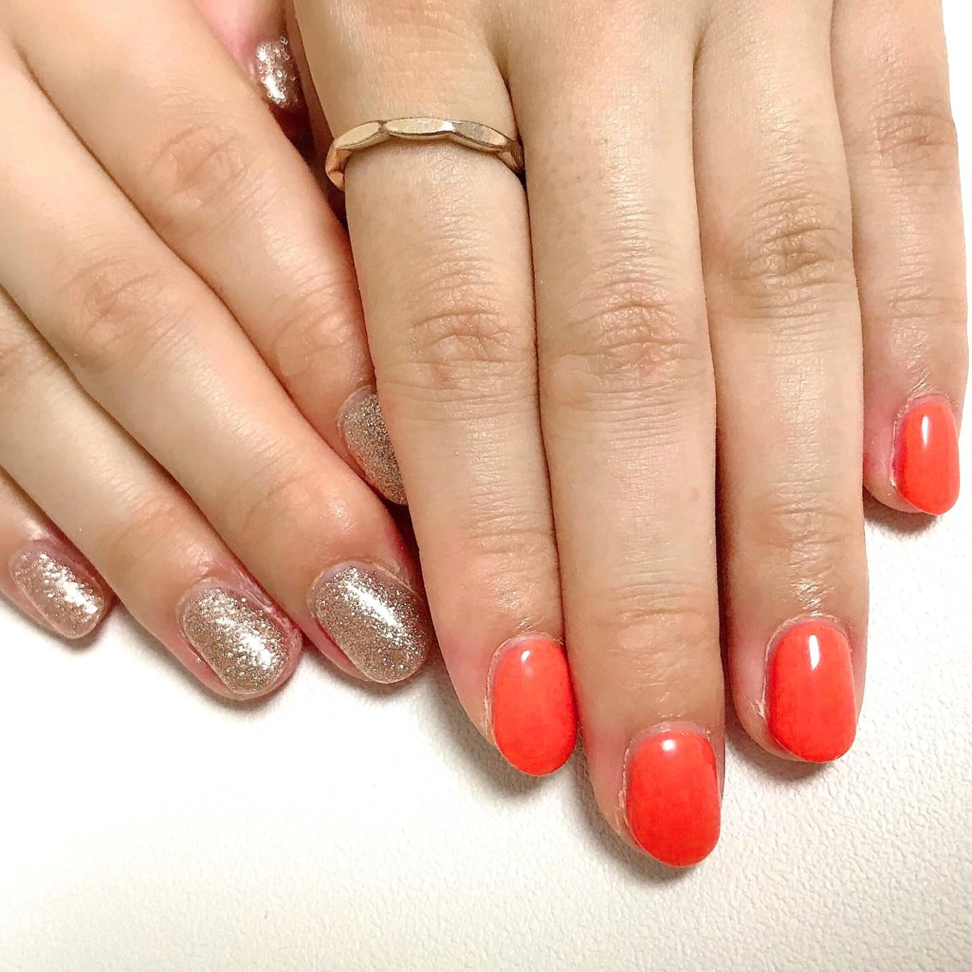 ネイル フットネイル ラメ(グリッター) ラメグラデーション ワンカラーネイル kikinail 溝の口のネイルデザイン