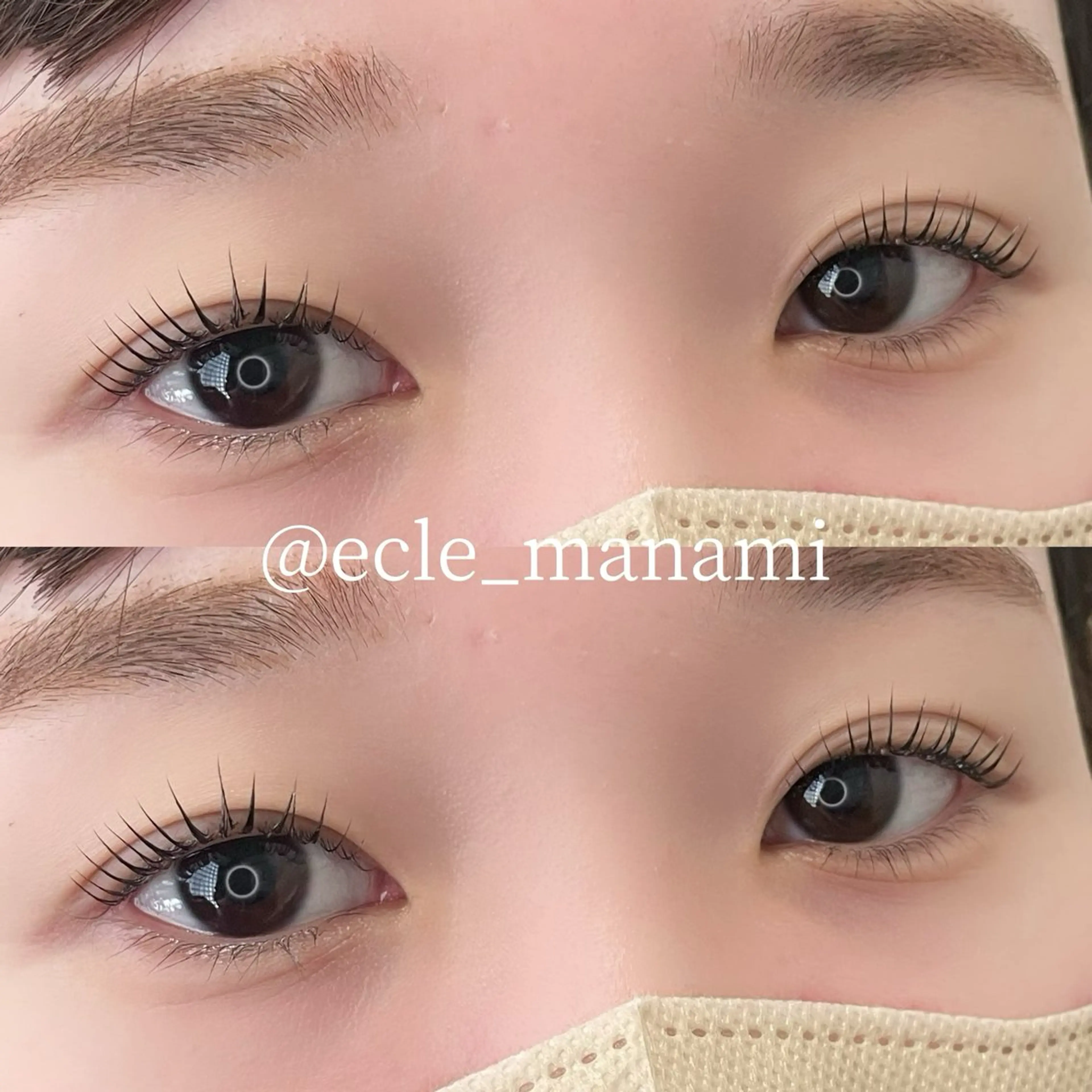 マツエク・マツパ ケラチンラッシュリフト Ecle AOYAGI🕊️のネイルデザイン