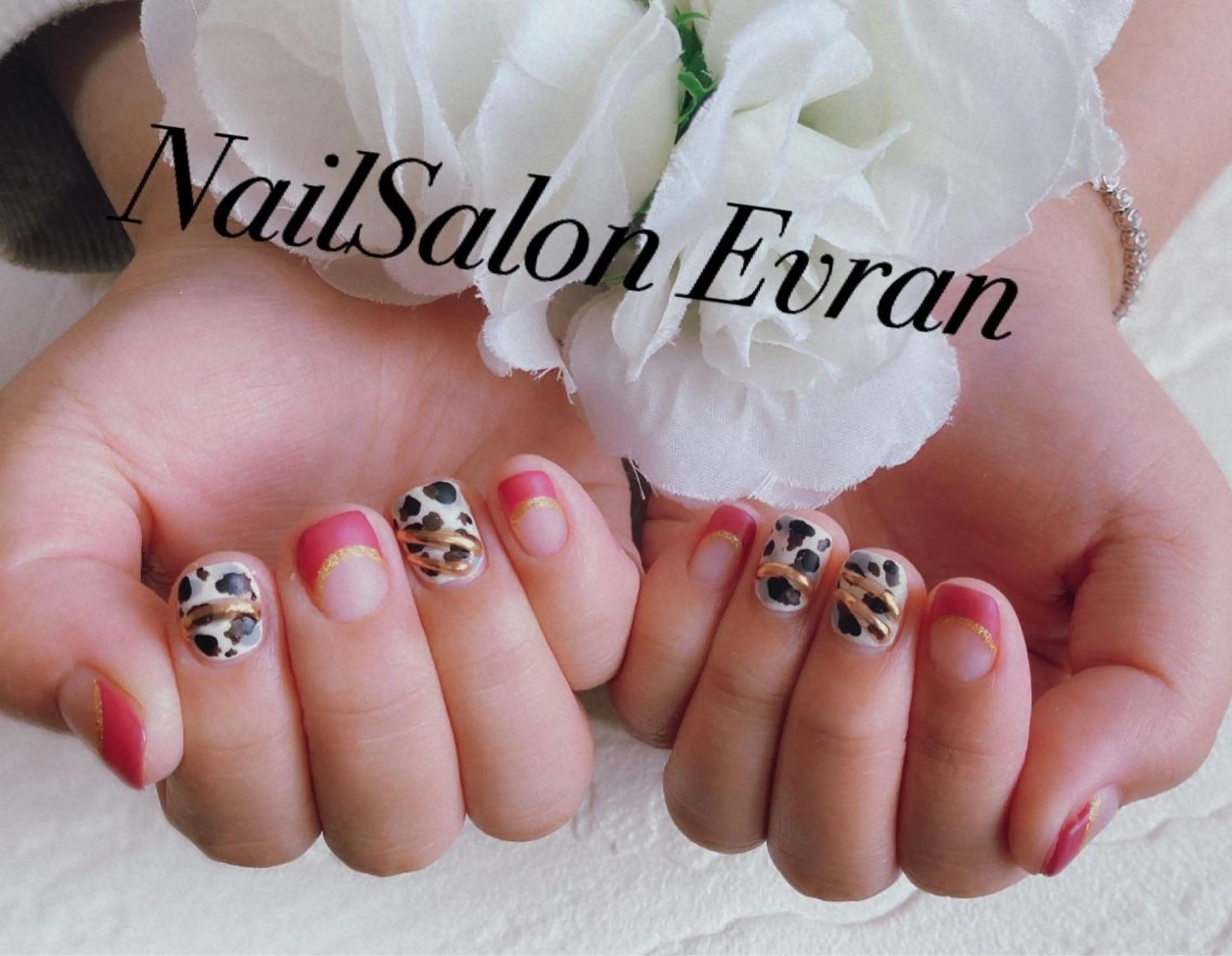 ネイル フレンチネイル マットネイル ハンドネイル Nail salon Evranのネイルデザイン