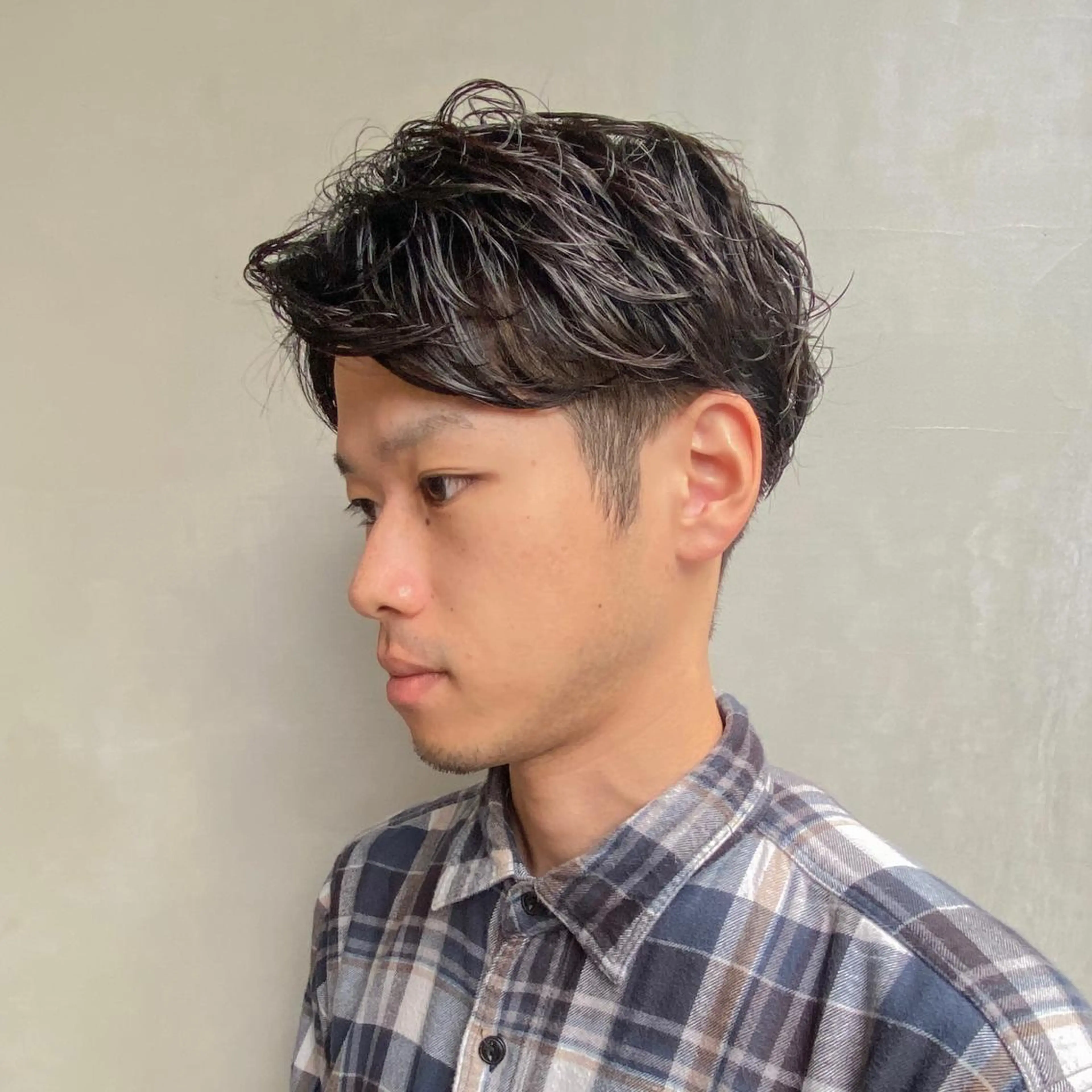 パーマ メンズ メンズパーマ ニュアンスパーマ 板谷みさき /艶ボブ/藤沢美容室のヘアスタイル