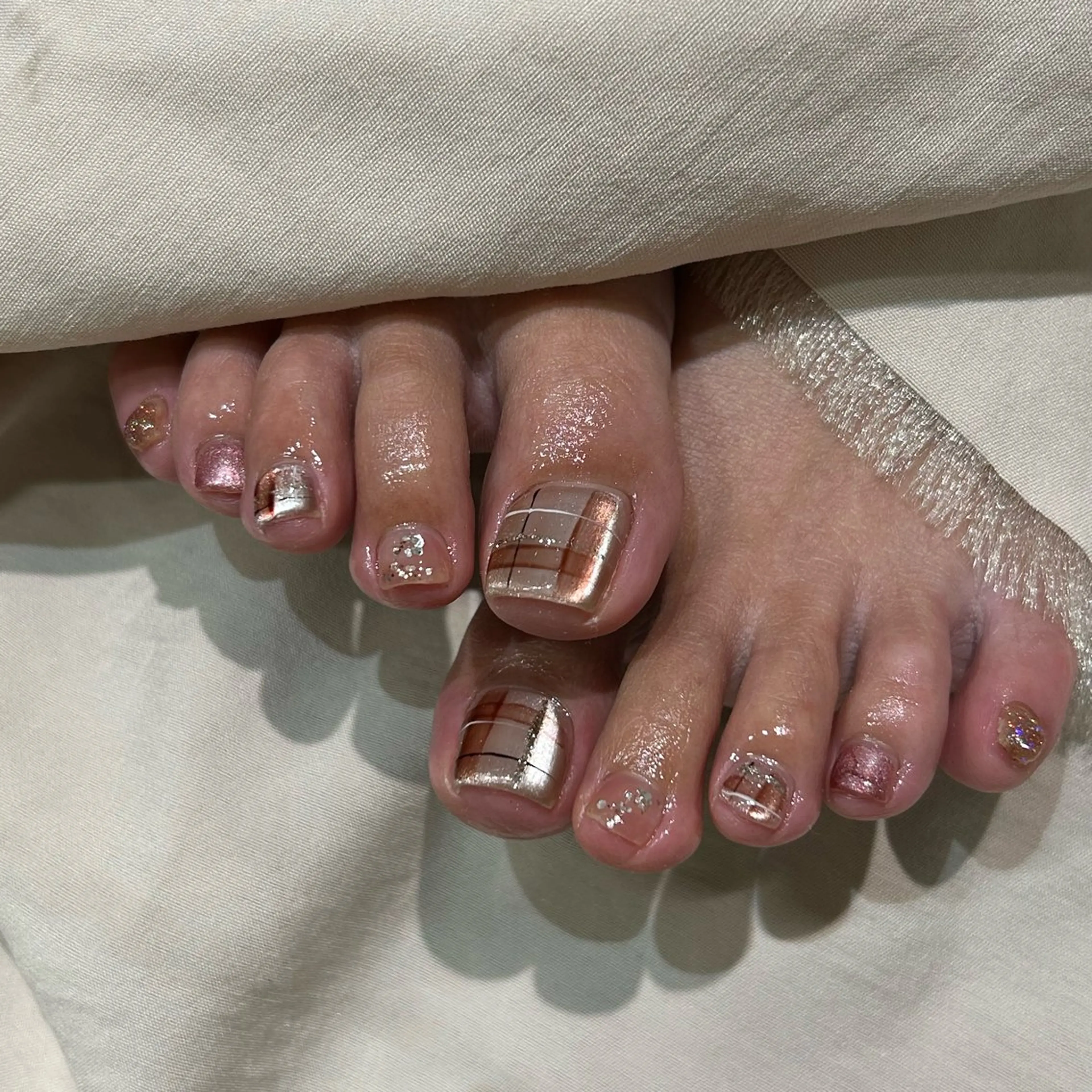 ネイル soa.Aika 自爪育成のネイルデザイン