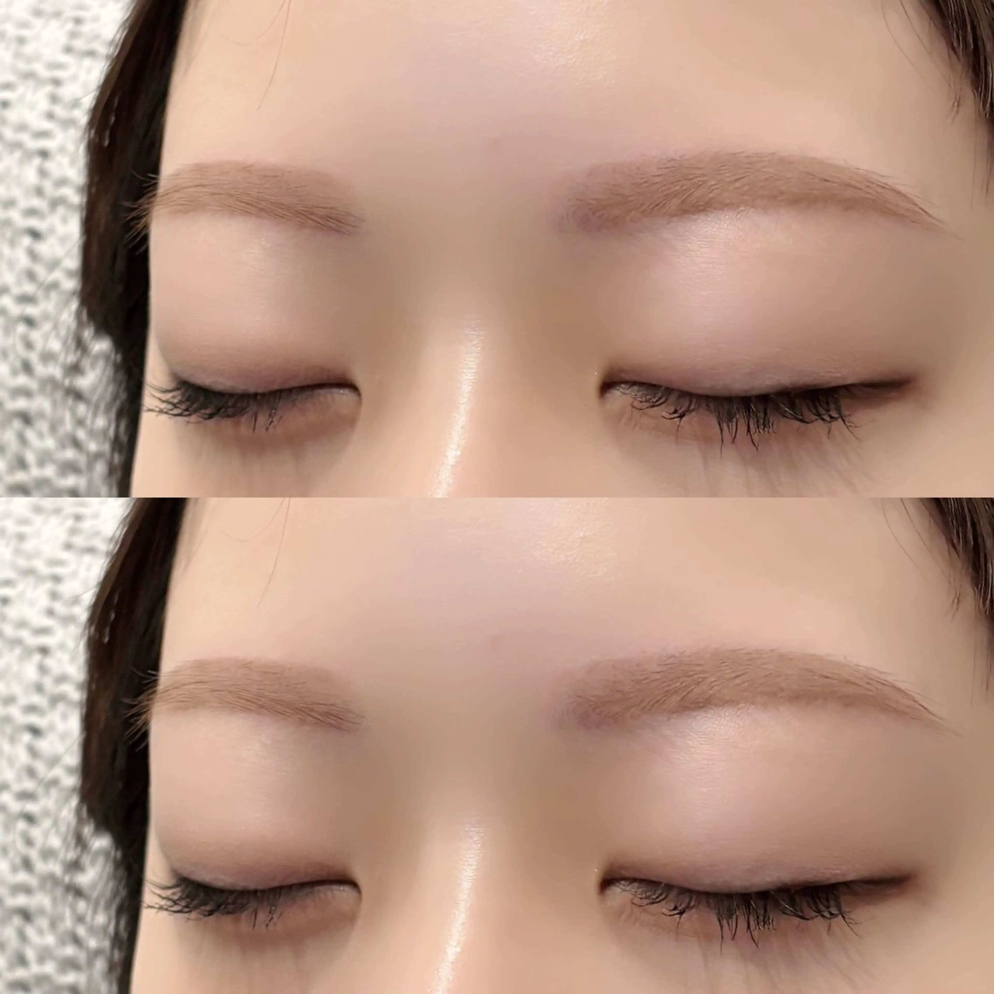 アイブロウ 眉カラー 🤍eyelist yuna🤍のマツエク・マツパデザイン