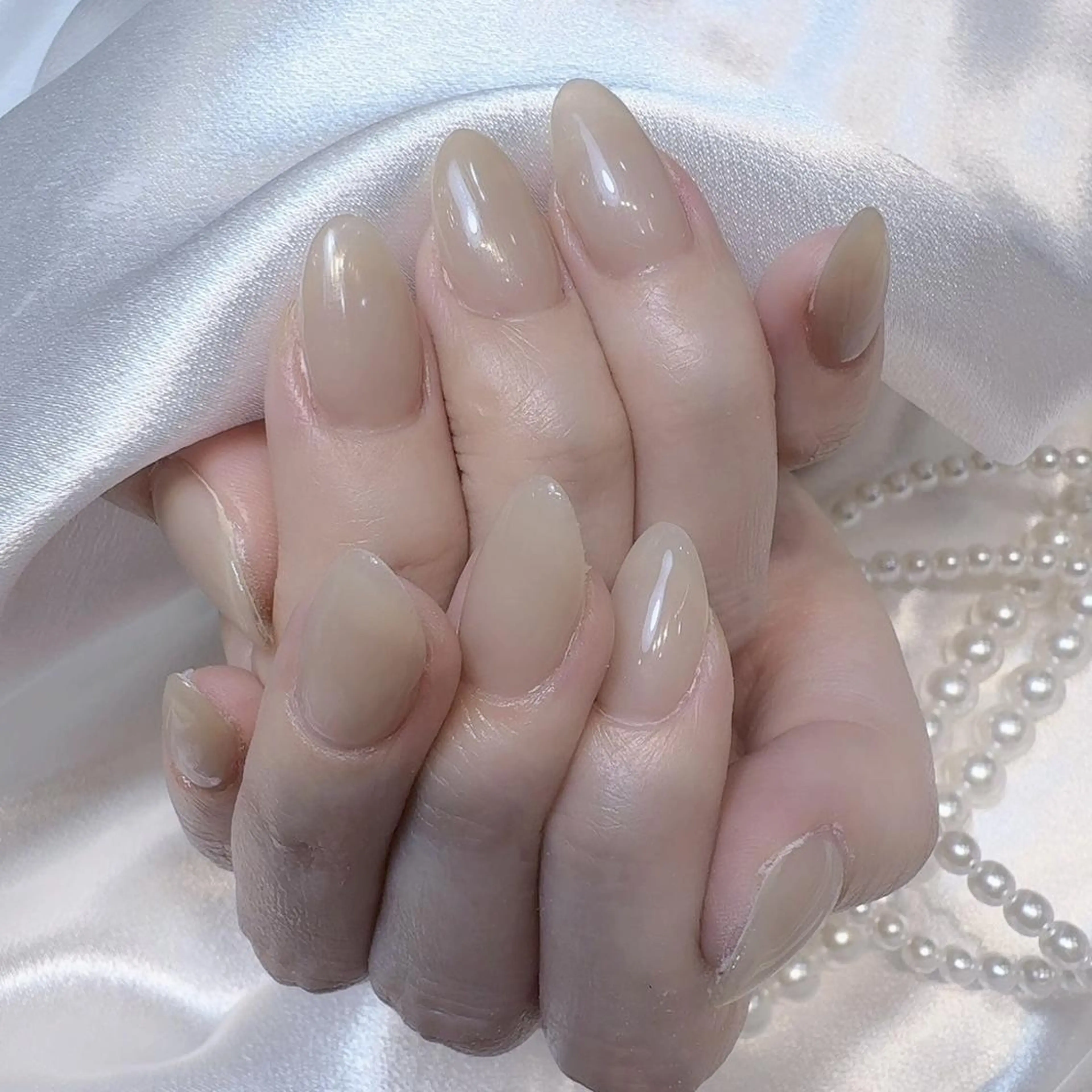 ネイル RAFFINE 月🦋🩵のネイルデザイン