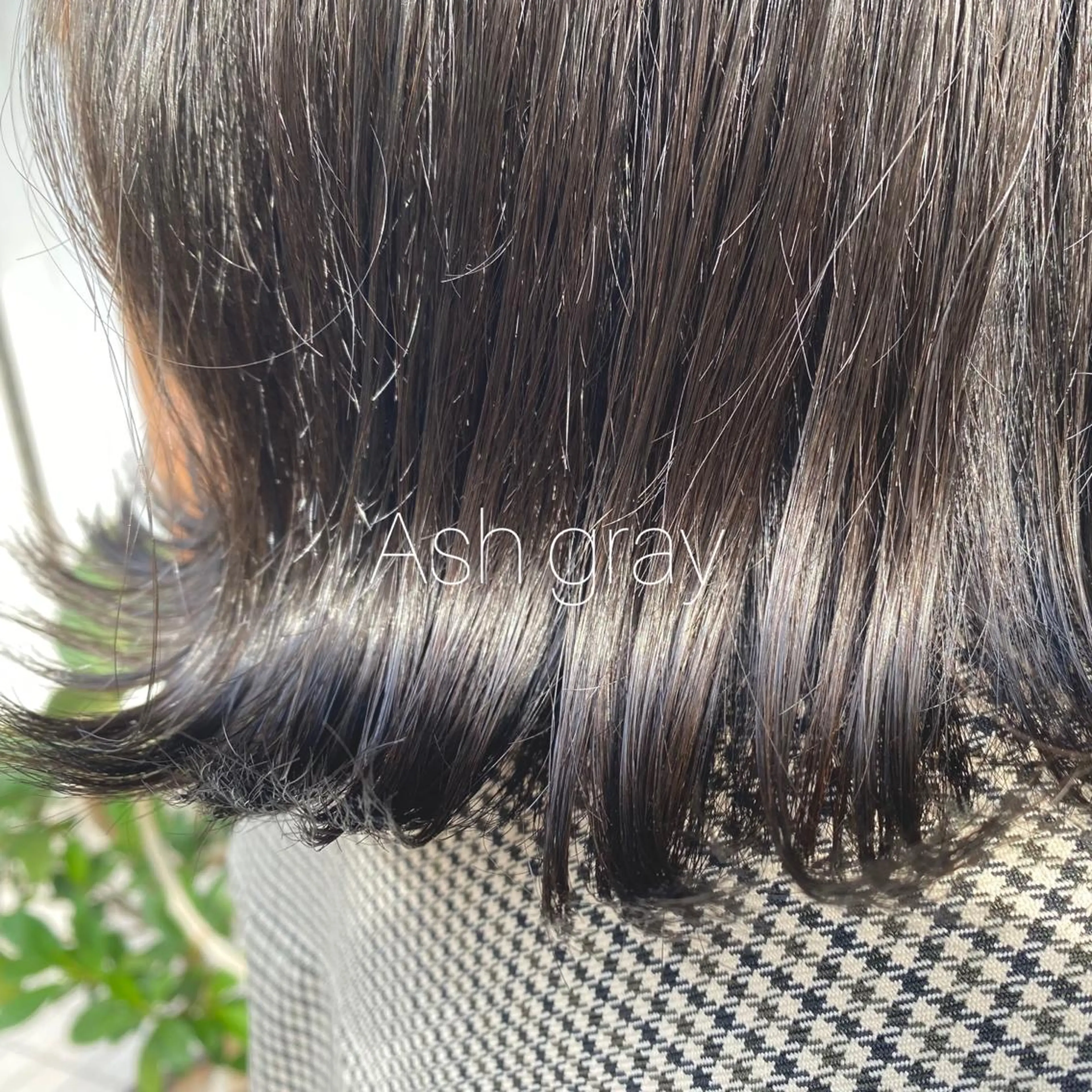 ミディアム カラー ヘアカラー トリートメント 𓅰なかがわ ふみな𓅯のヘアスタイル