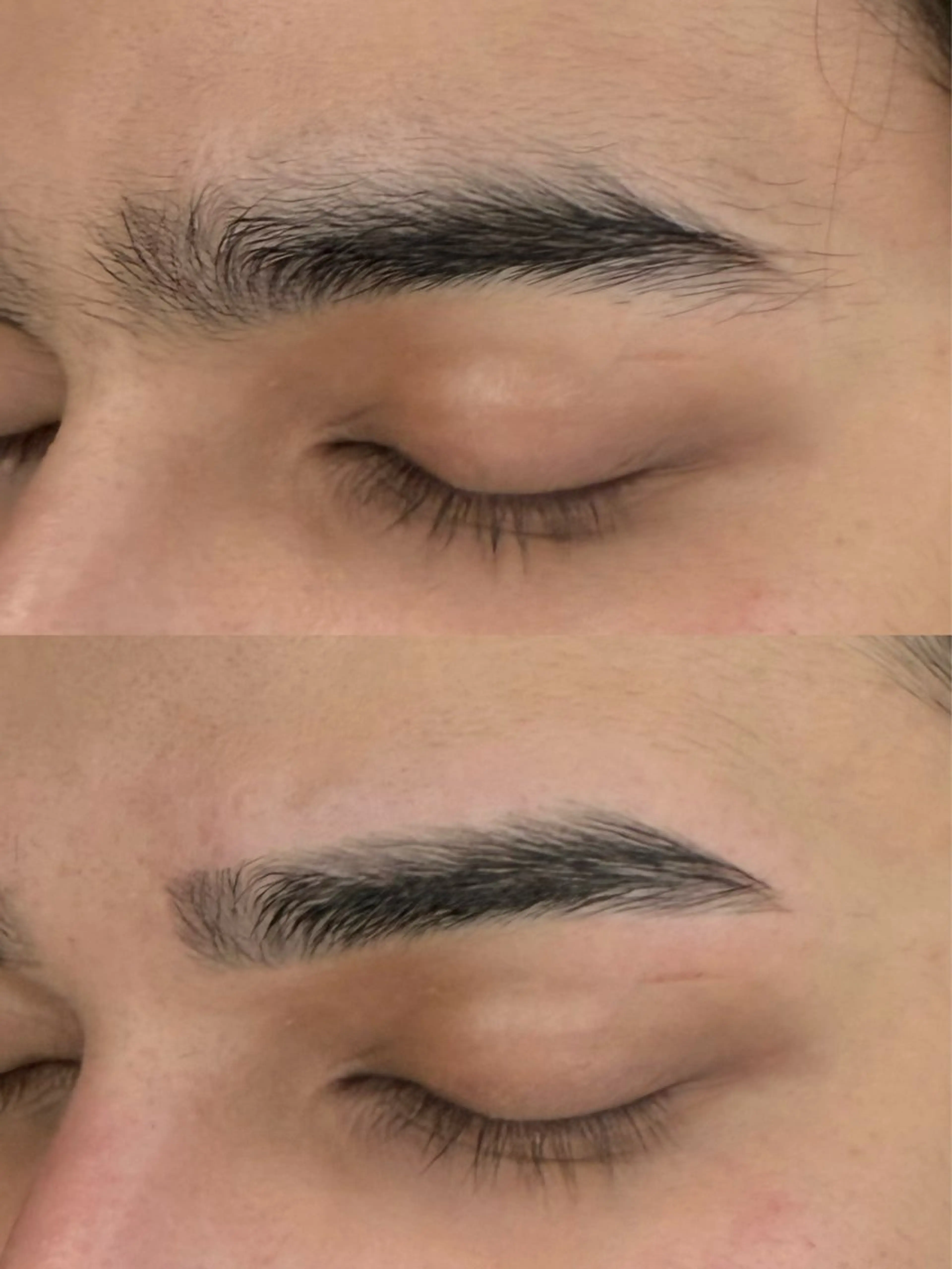 【メンズ限定】眉カット ワックス脱毛の写真