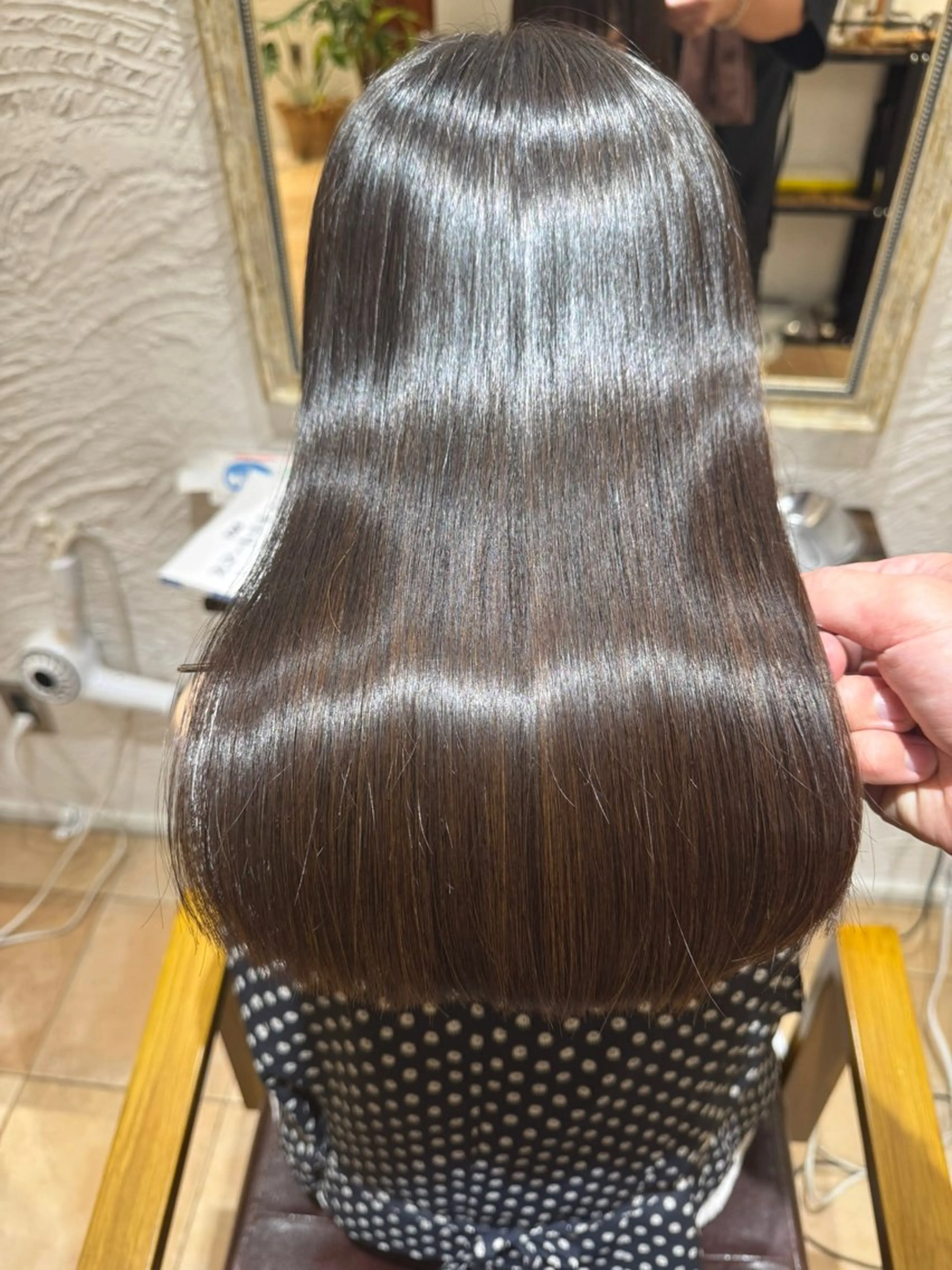 ご新規様クーポン✨【髪質改善】美髪矯正＋トリートメントの写真