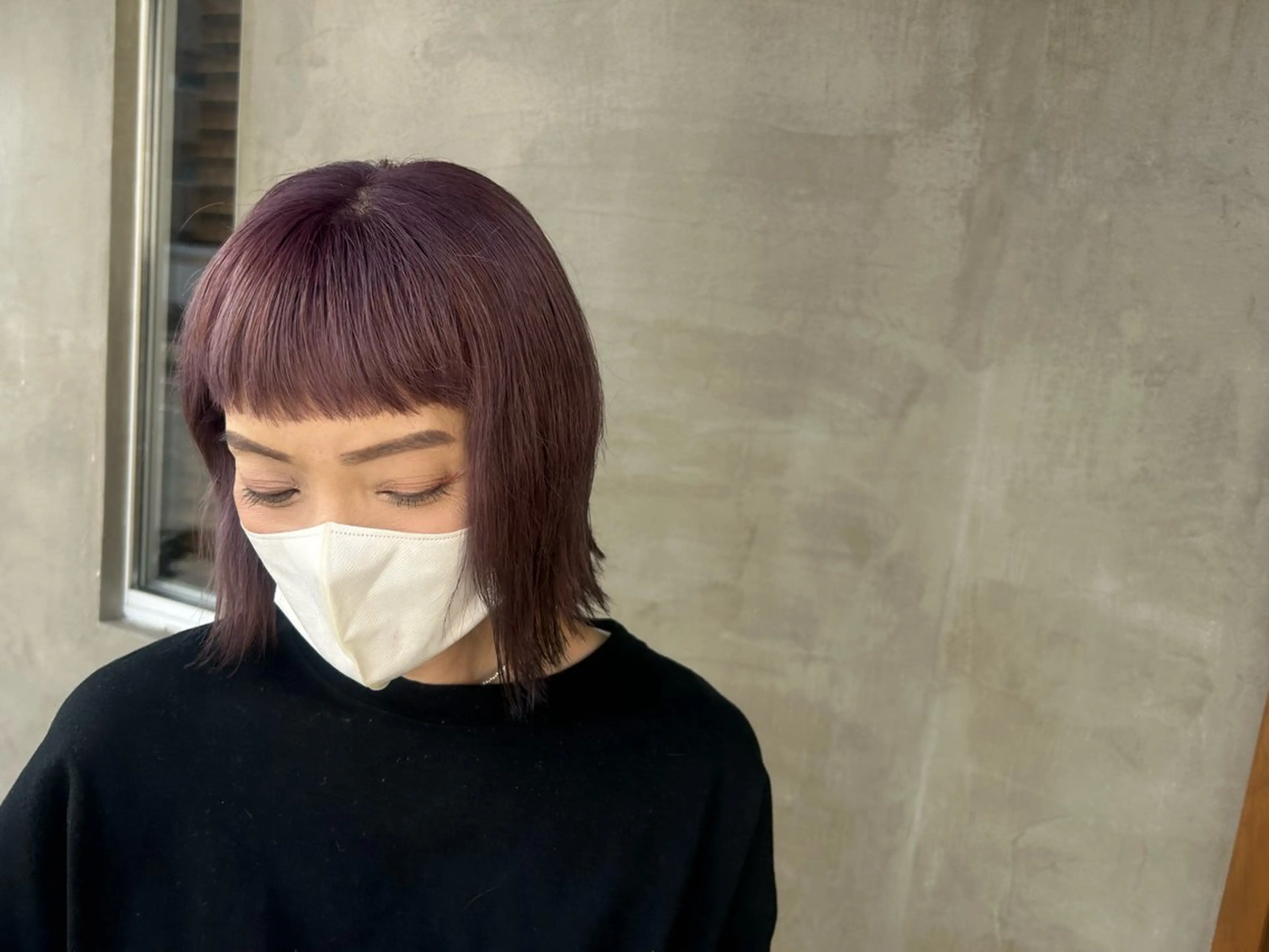 カラー ブリーチ ピンクカラー ピンクパープル 柔らかカラー🥛 mayucoのヘアスタイル