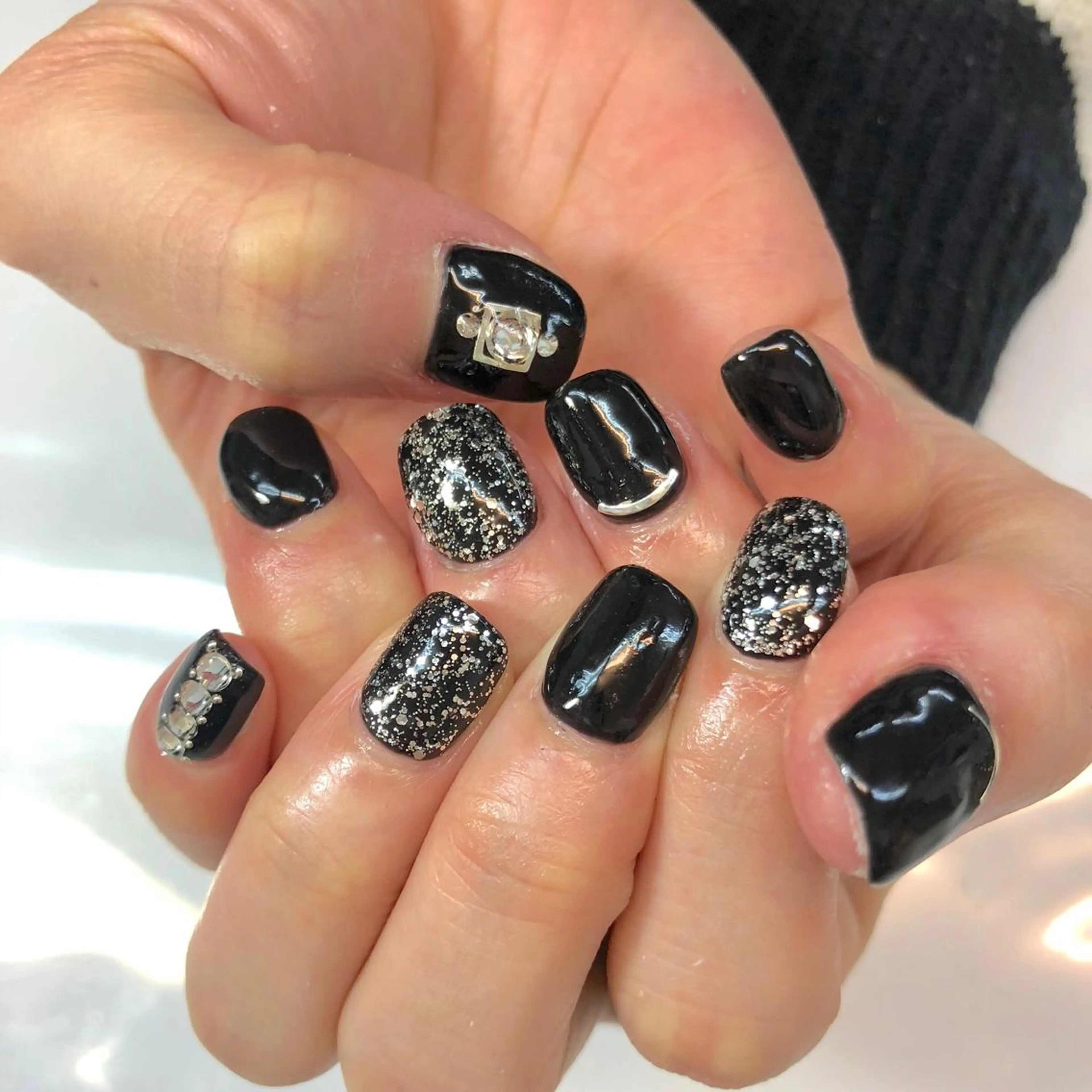 ネイル ストーンネイル Tocowaka マエダのネイルデザイン