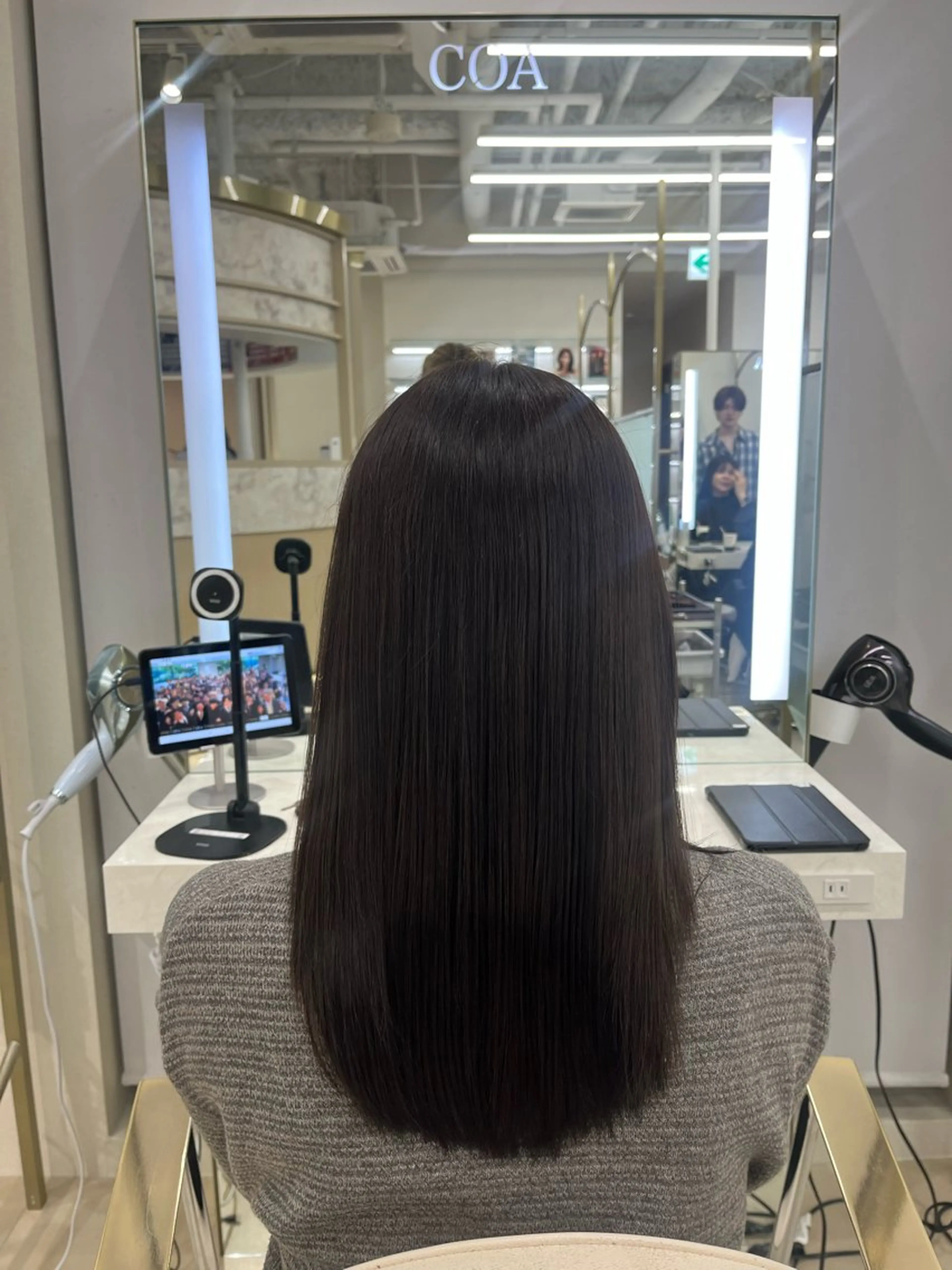 ミディアム カラー オオタ ユウトのヘアスタイル