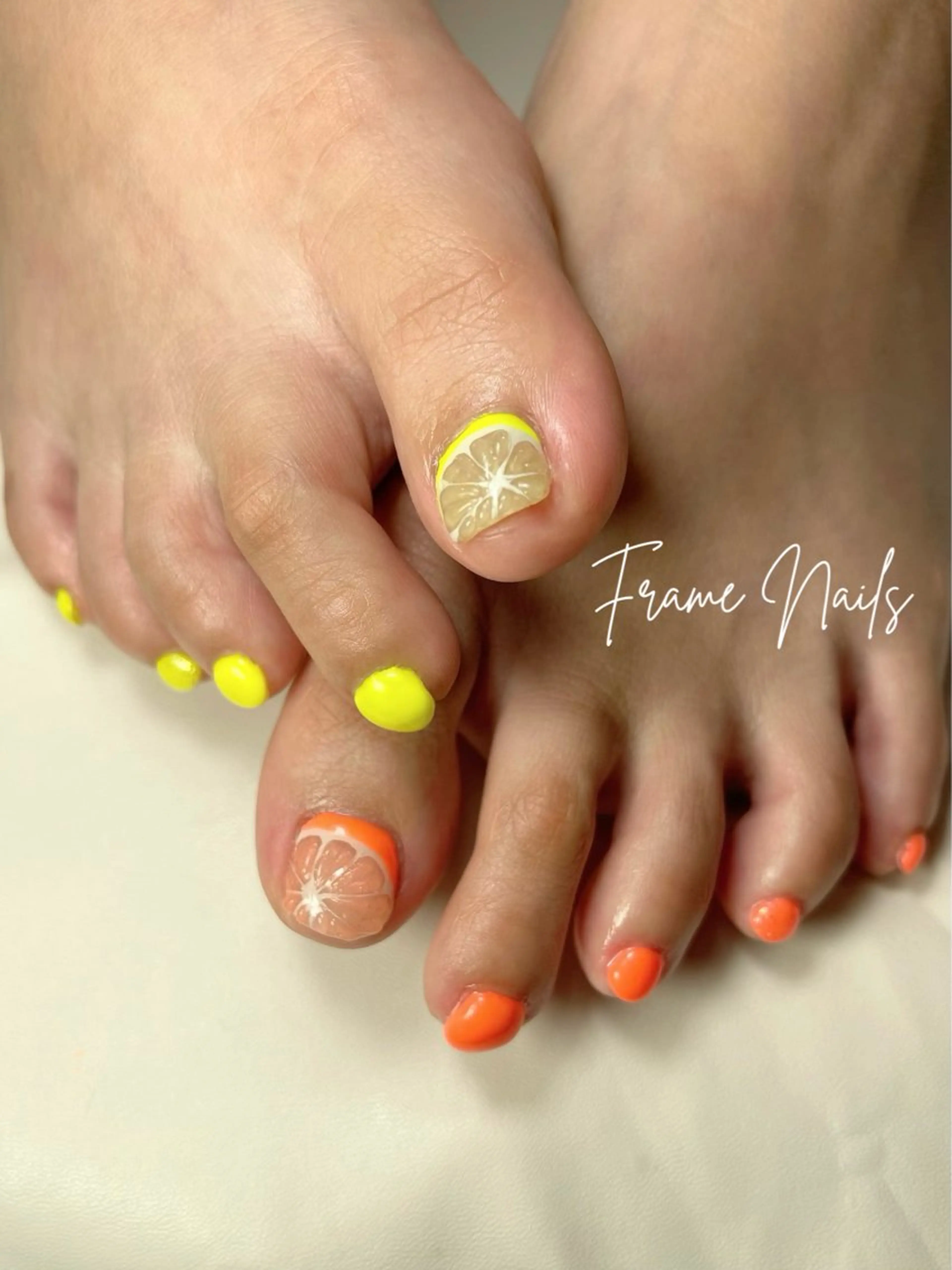 ネイル フットネイル Okamori Airiのネイルデザイン