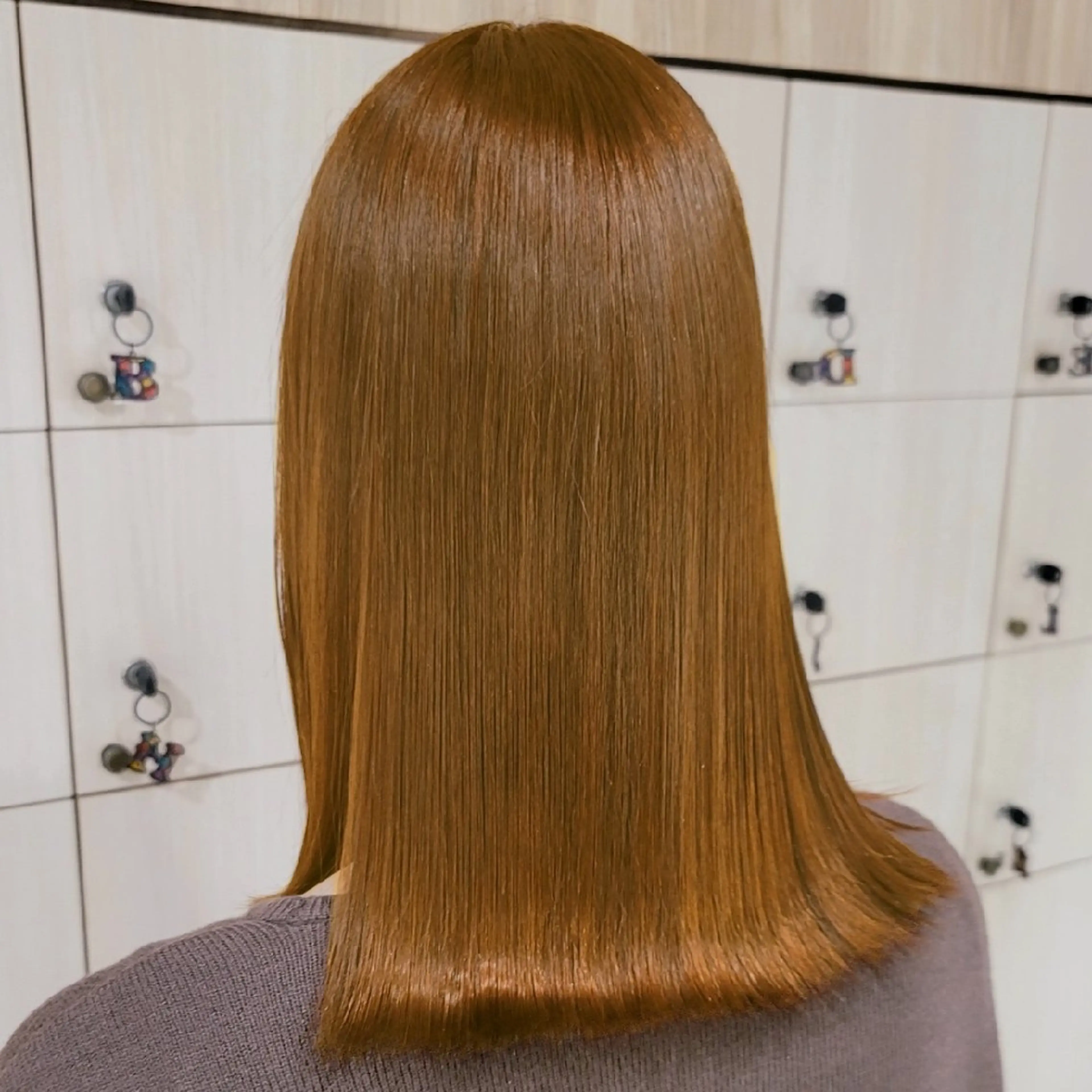 ミディアム 無料カットモデル/ セット/COCOKAのヘアスタイル