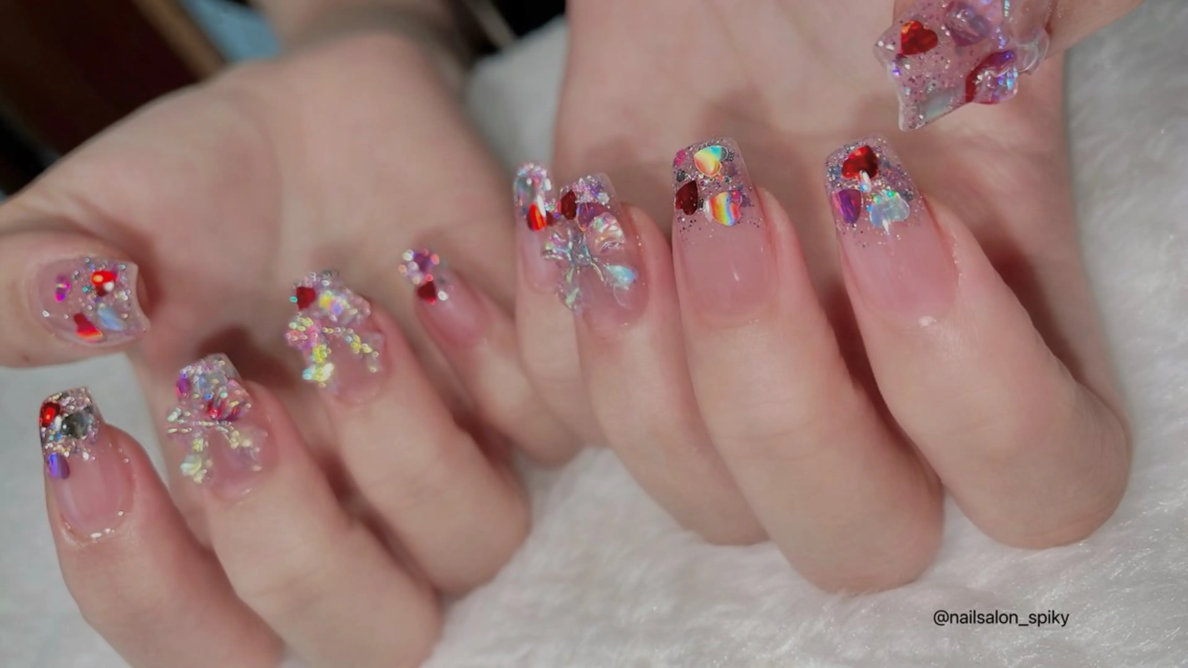 ネイル Spiky とうげ ふうかのネイルデザイン