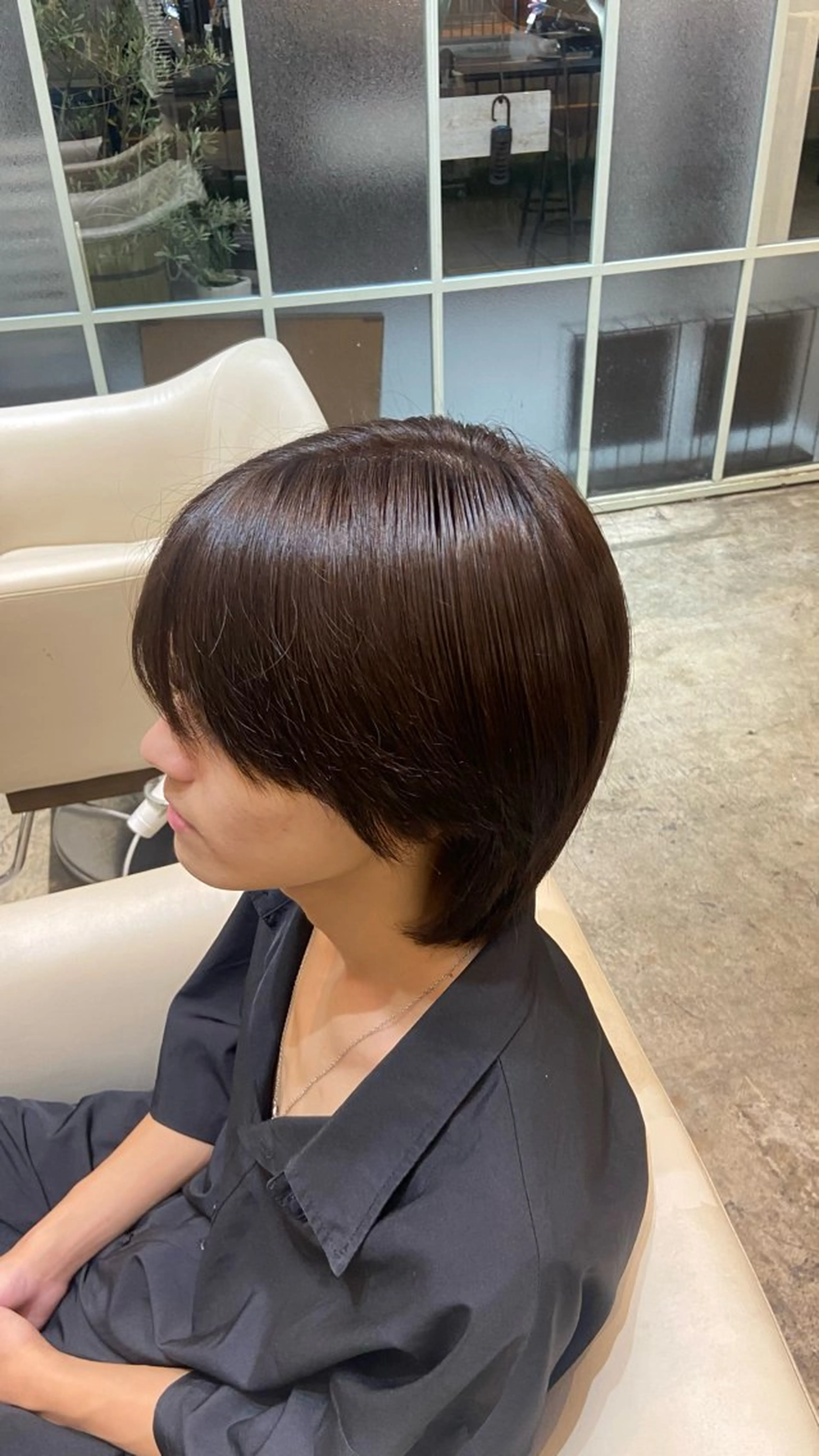 カラー メンズ ブラウンカラー ヘアカラー トリートメント mao 🩰のヘアスタイル