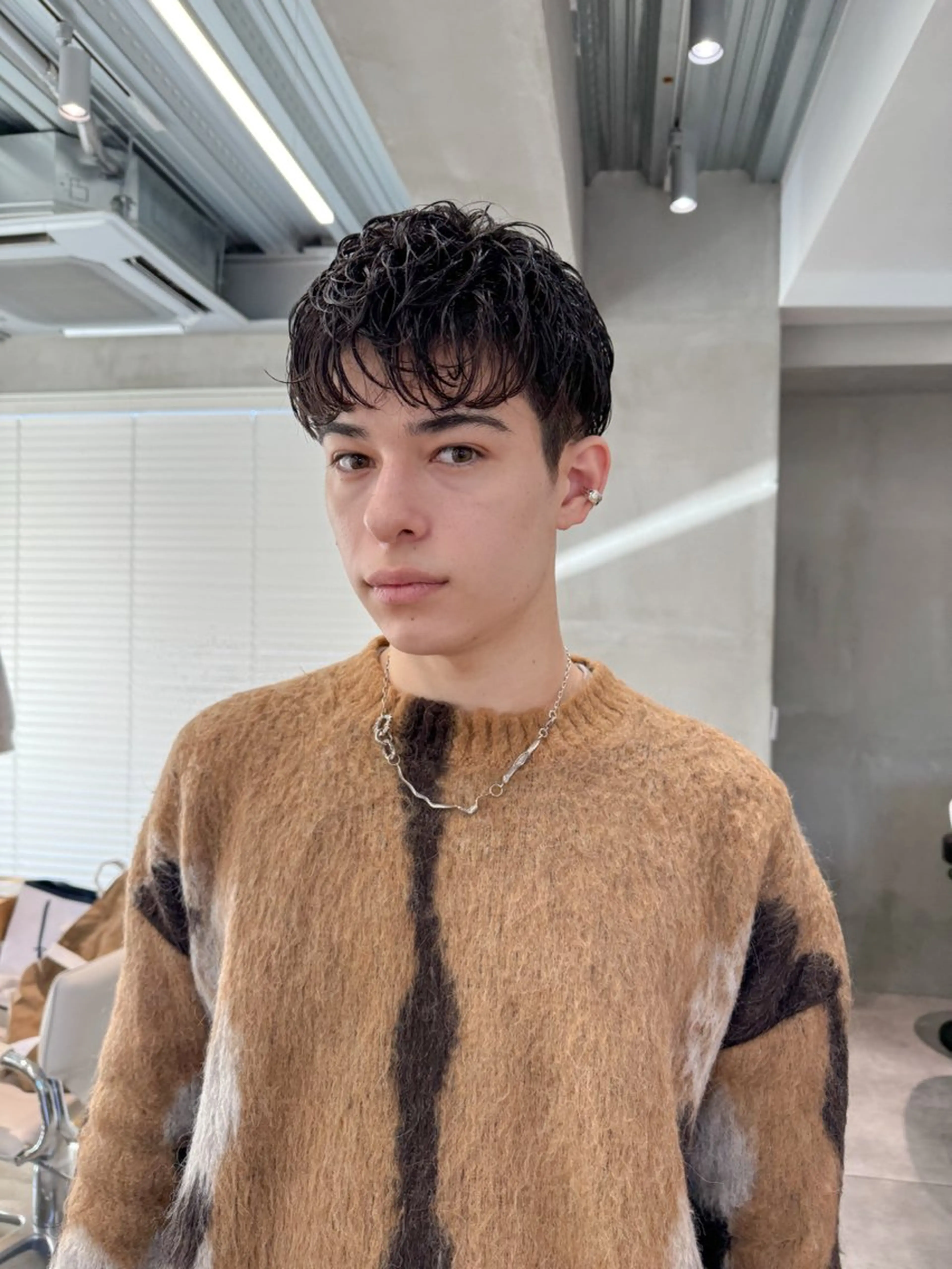 メンズ カット 山中 束真のヘアスタイル