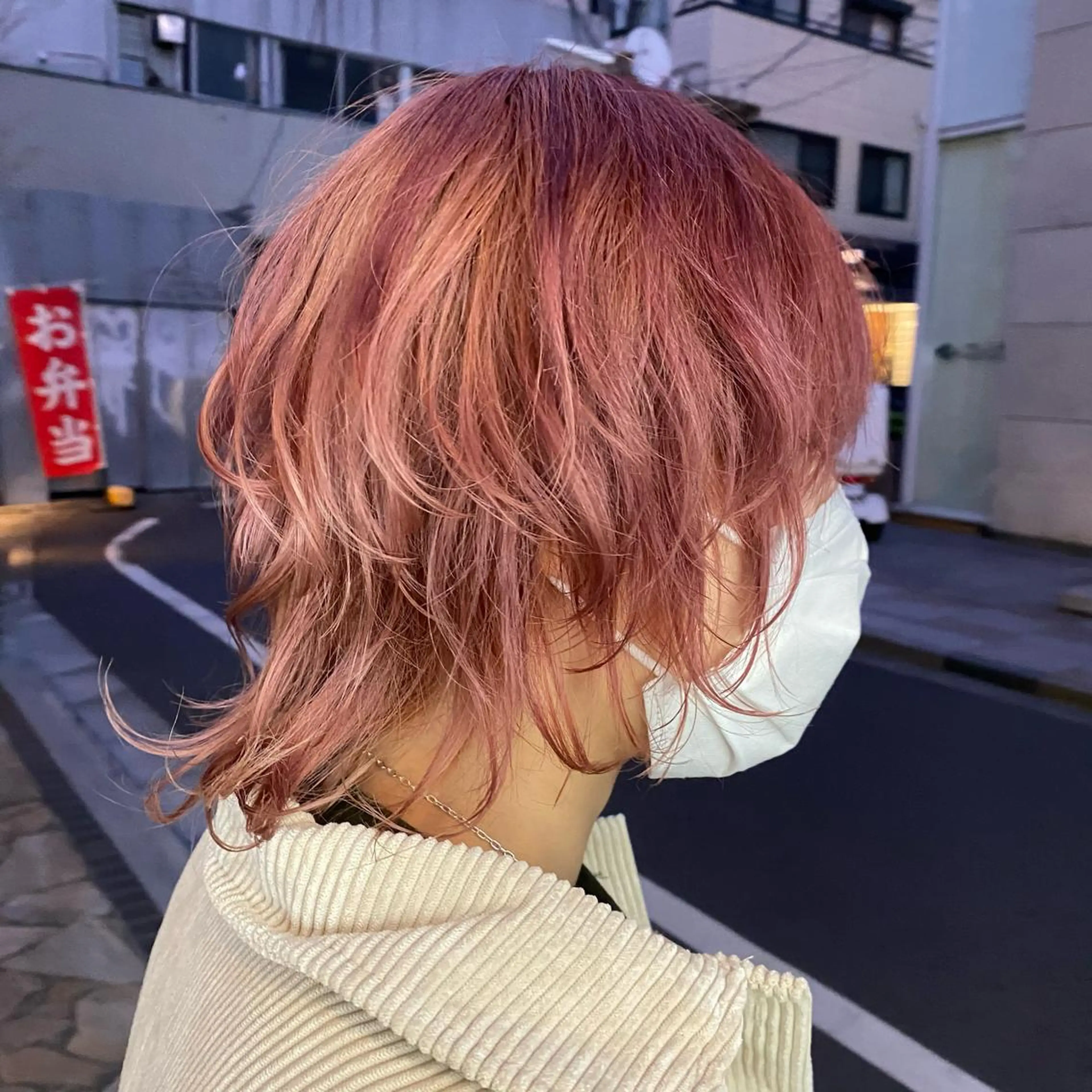 ロング カラー パーマ ヘアアレンジ メンズ 🍀髪質改善 ケアカラーrootsのヘアスタイル