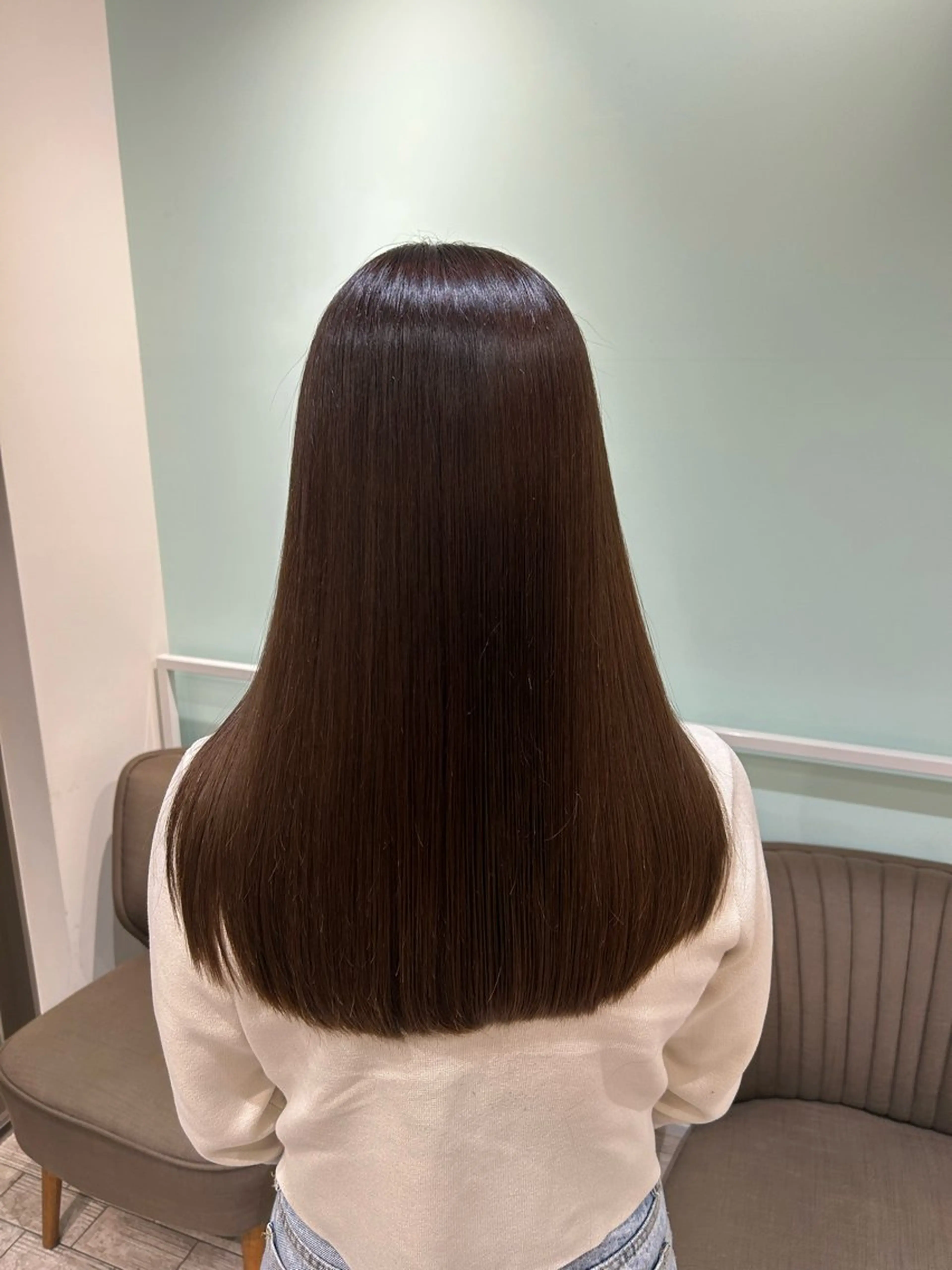 セミロング トリートメント 森山 佳小里/カラー /似合わせカットのヘアスタイル