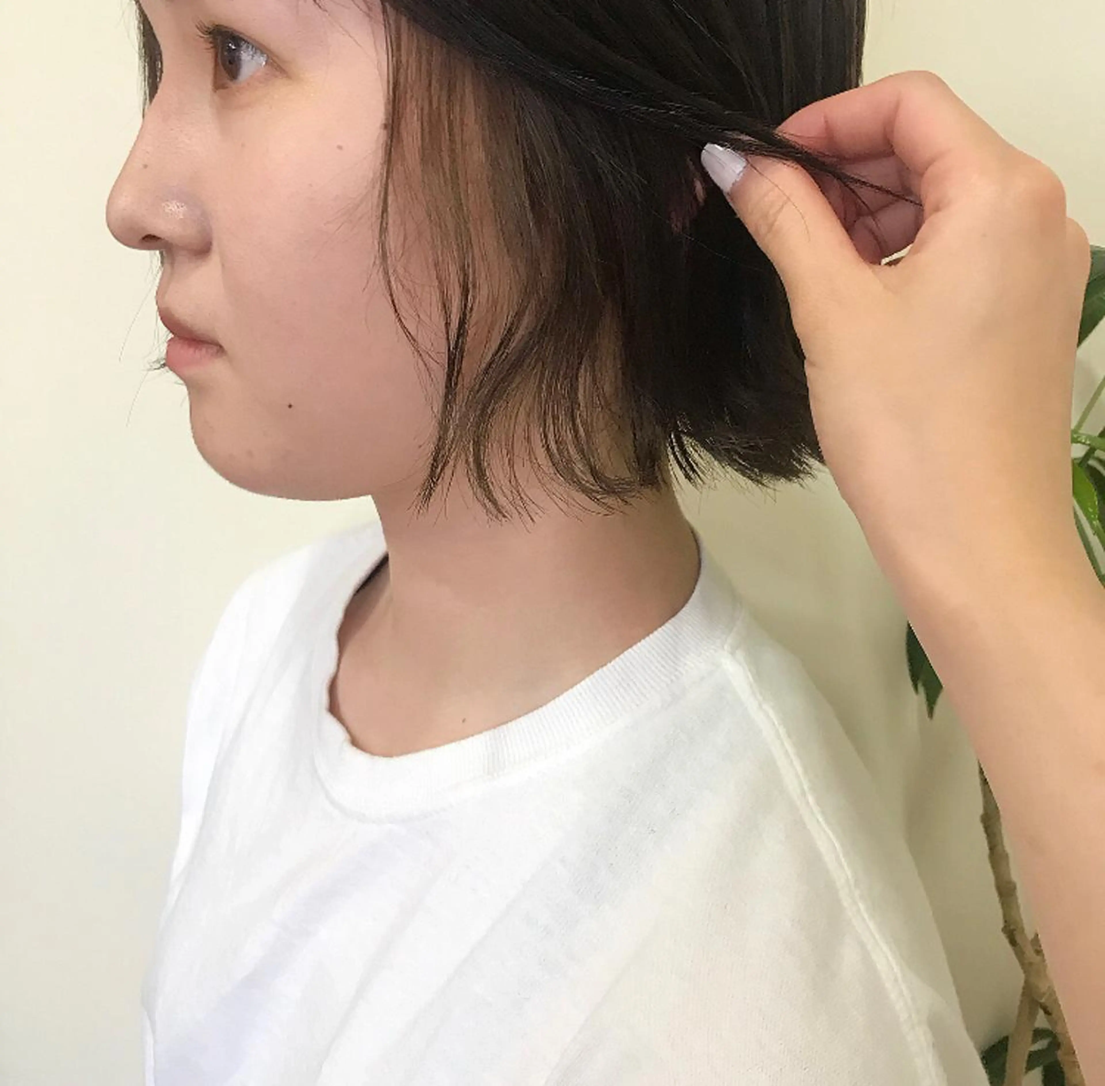 カラー カット ヘアカラー トリートメント * 透明感カラー c h i h o *のヘアスタイル