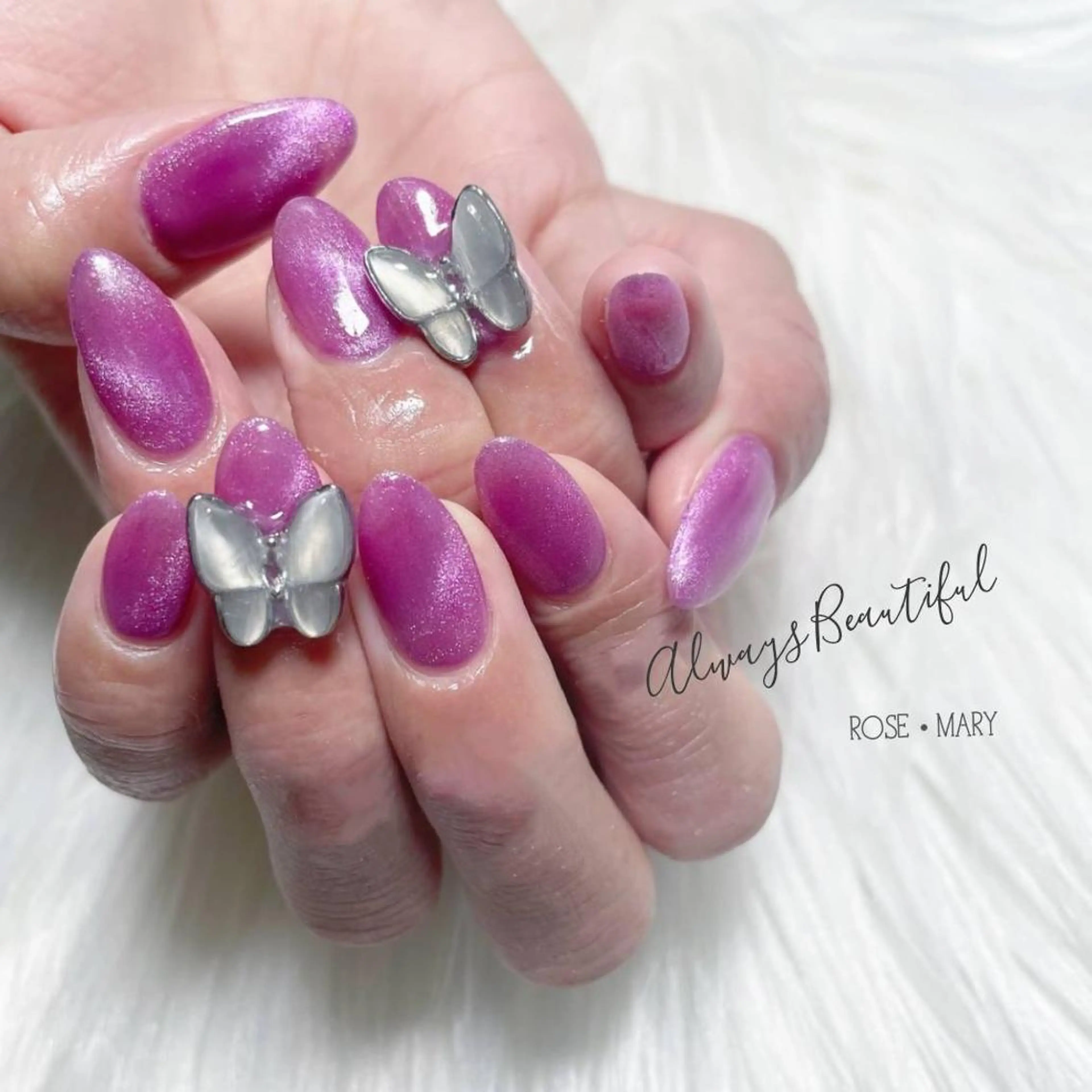 ネイル ハンドネイル ROSE・ MARY 鈴木のネイルデザイン