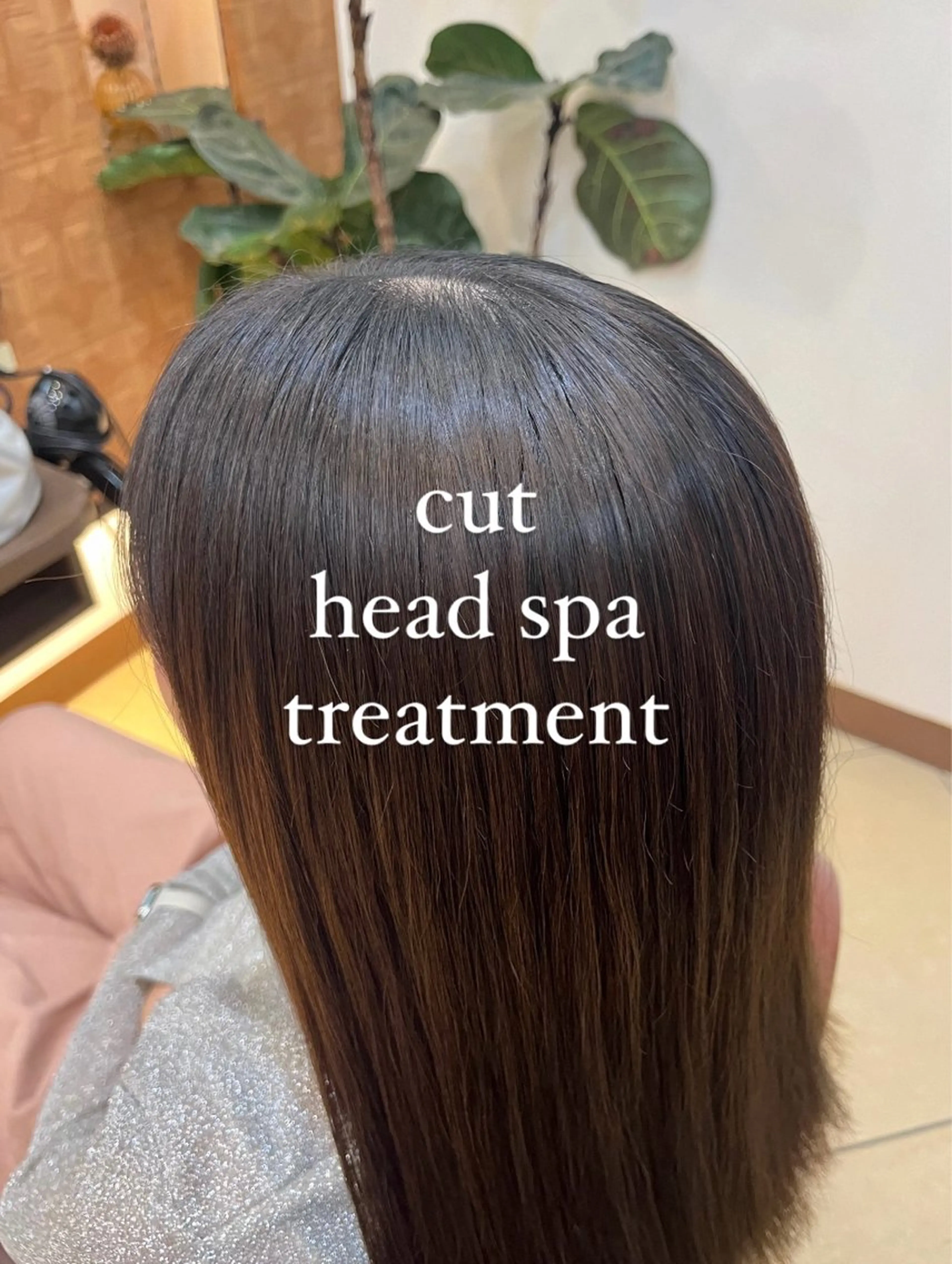 メンテナンスカット＋ヘッドスパ＋バイカルテトリートメントの写真