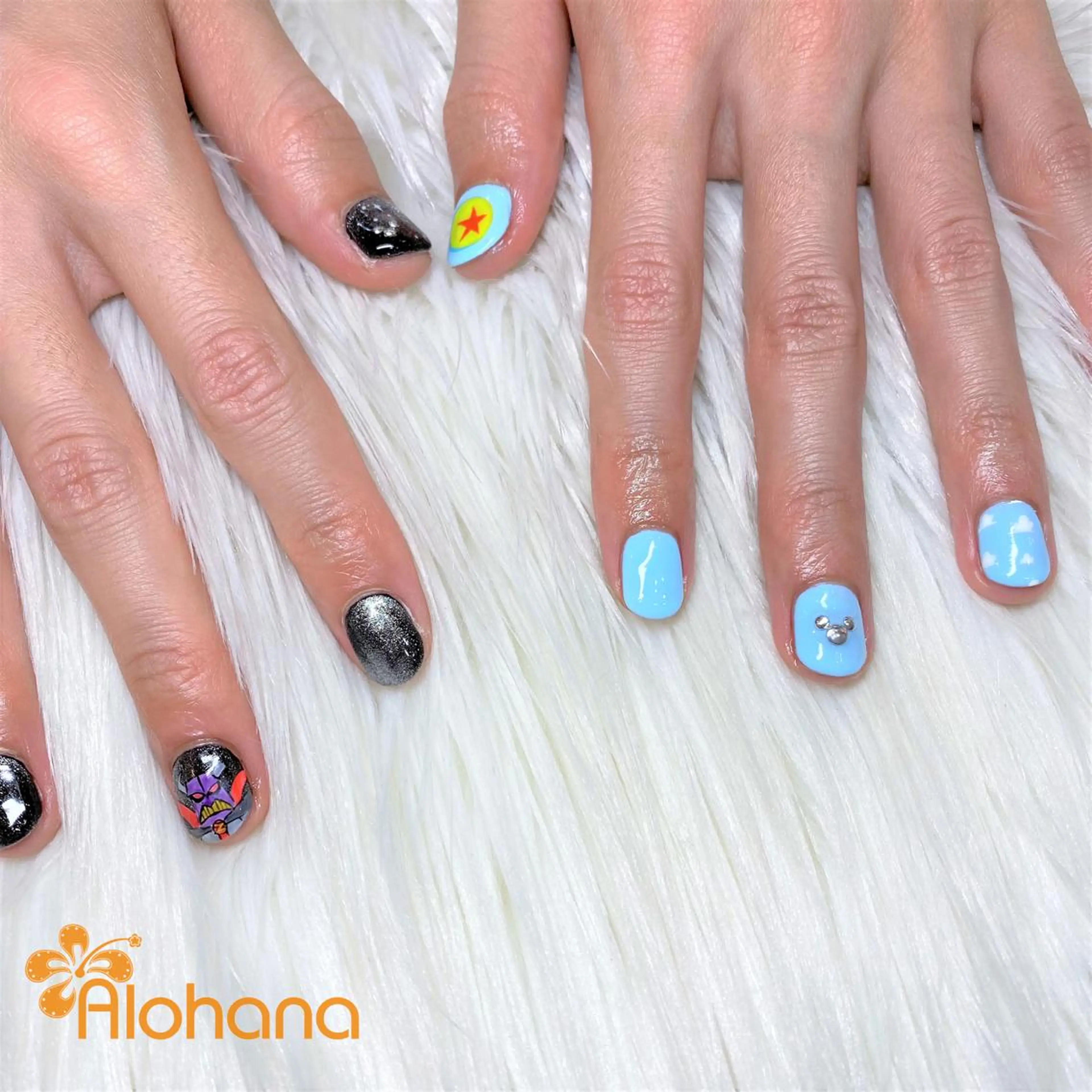 メンズ ネイル ハンドネイル Alohana所属・Alohana Minaのネイルデザイン