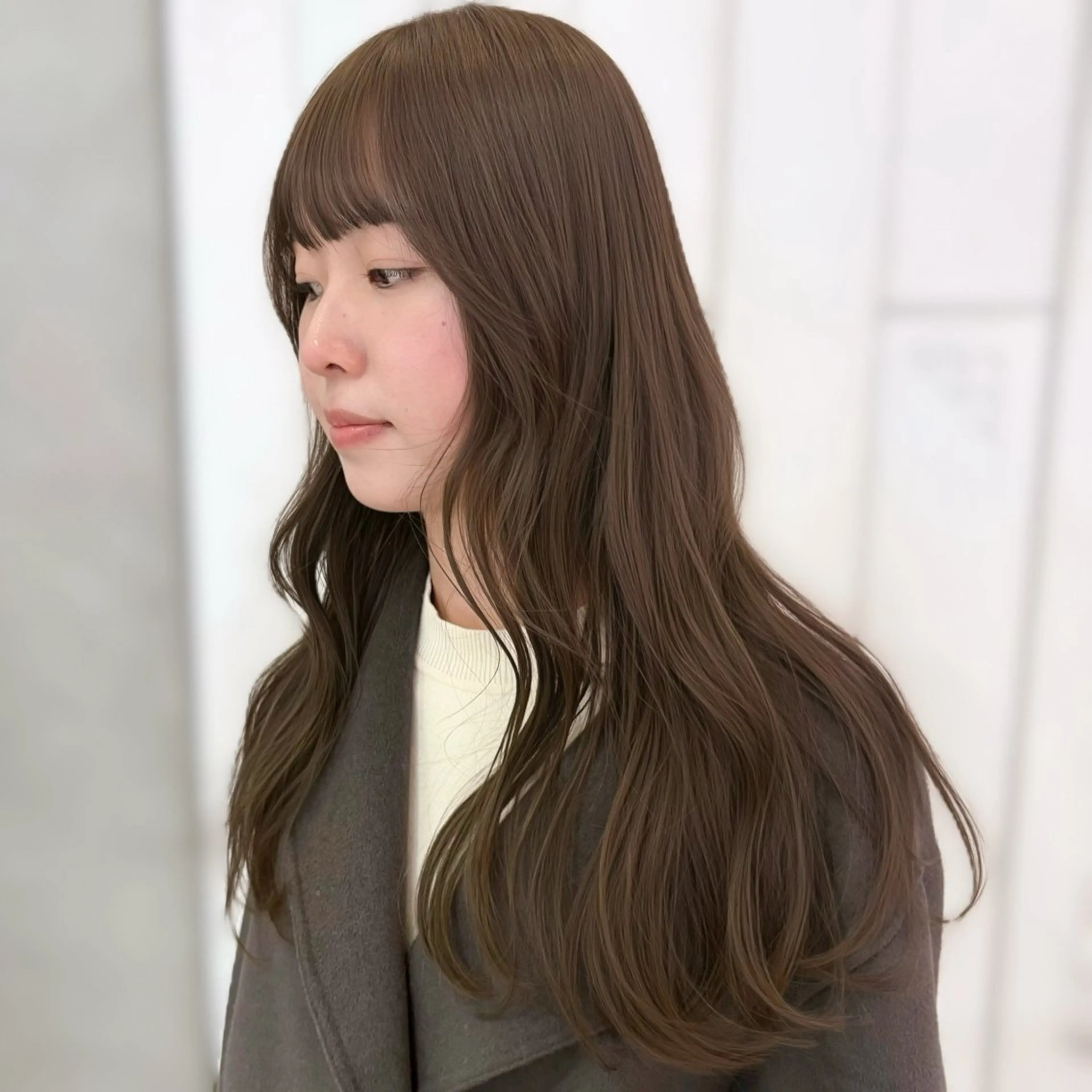 【大人可愛い透明感が叶う🤍】育てるベージュカラー+カット🧸🥞の写真