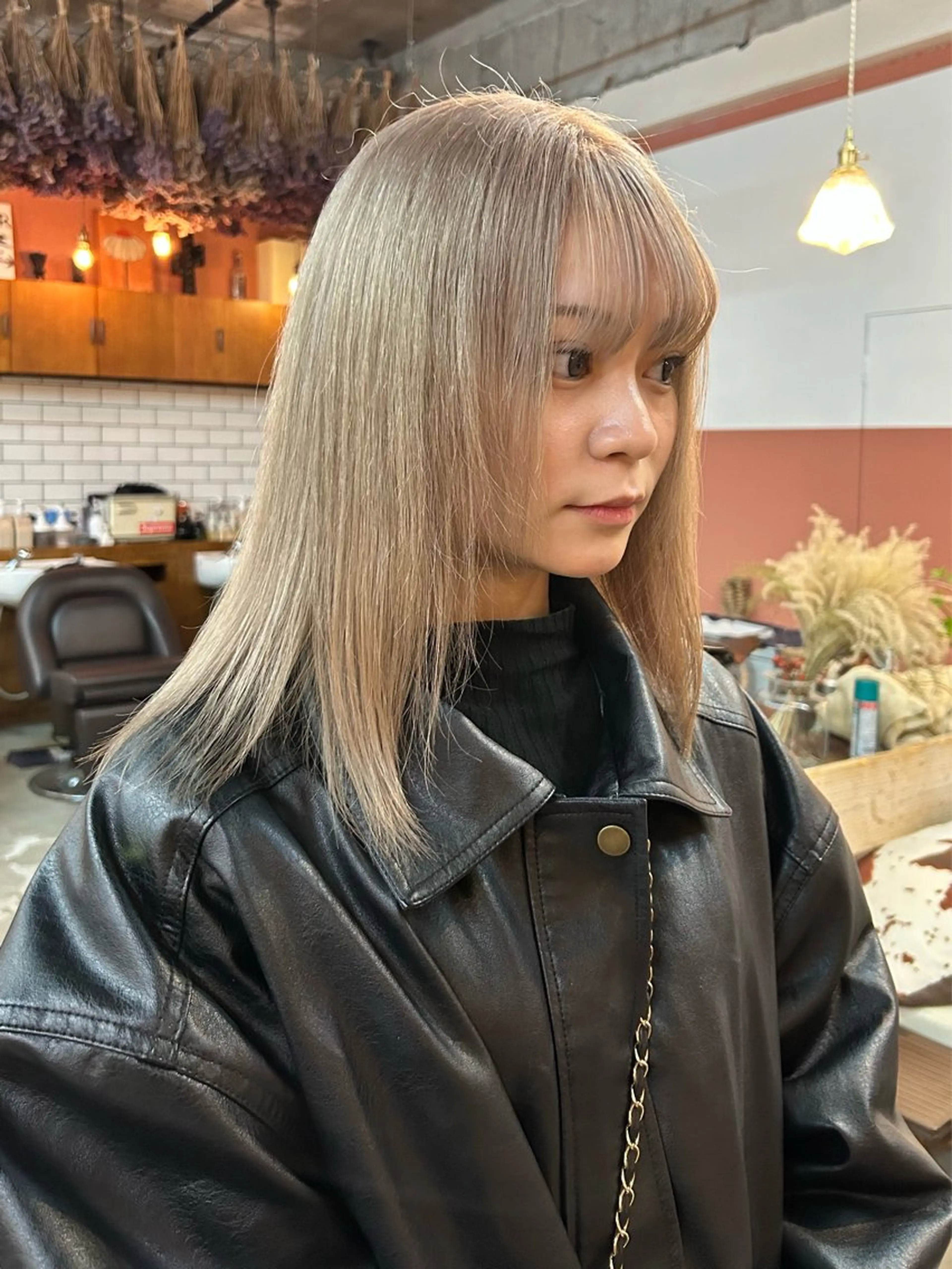 セミロング カラー chapter 問屋町 【チャプター】所属・chapter/ natsumiのヘアスタイル