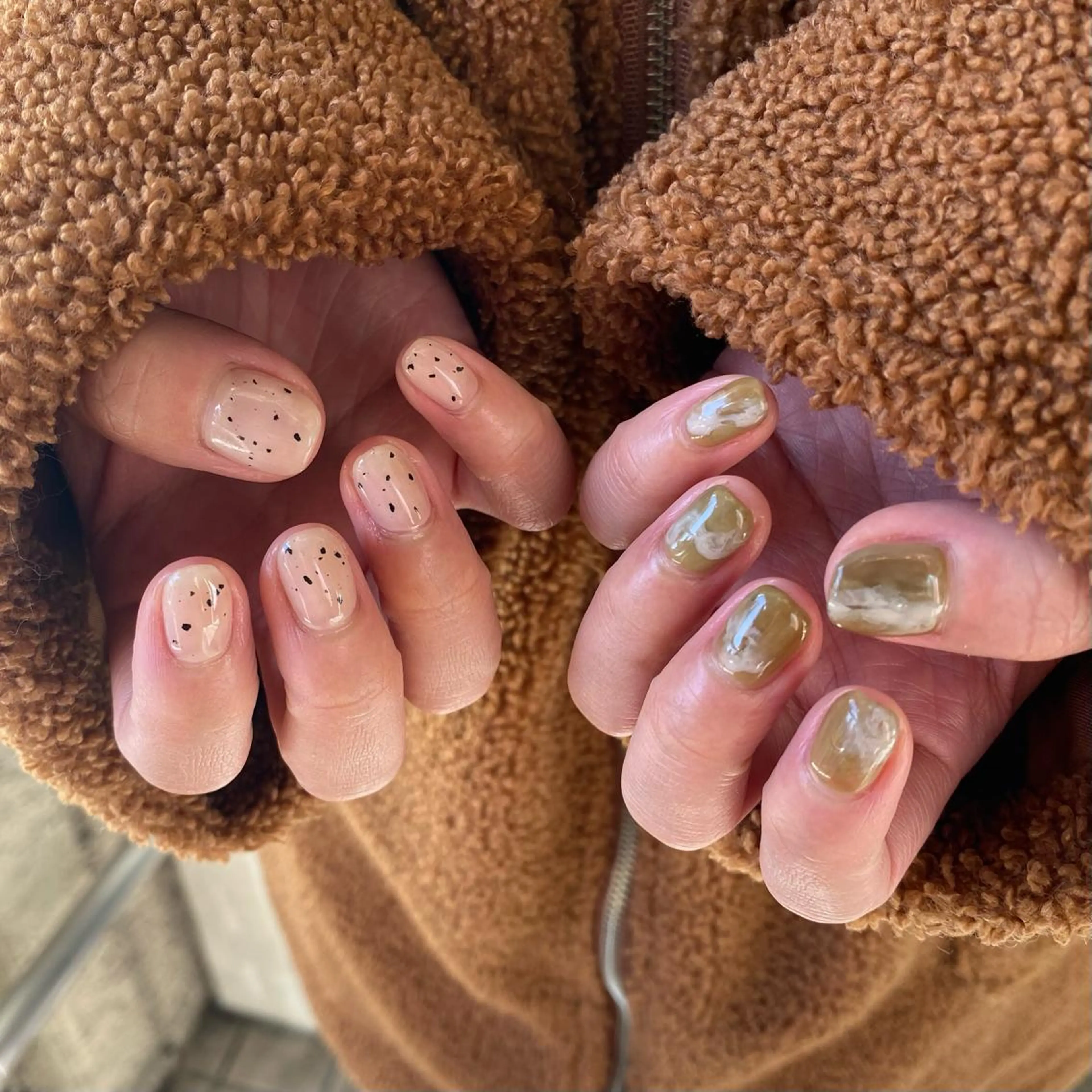 ネイル シンプルネイル ハンドネイル nable.所属・栗林 実莉のネイルデザイン