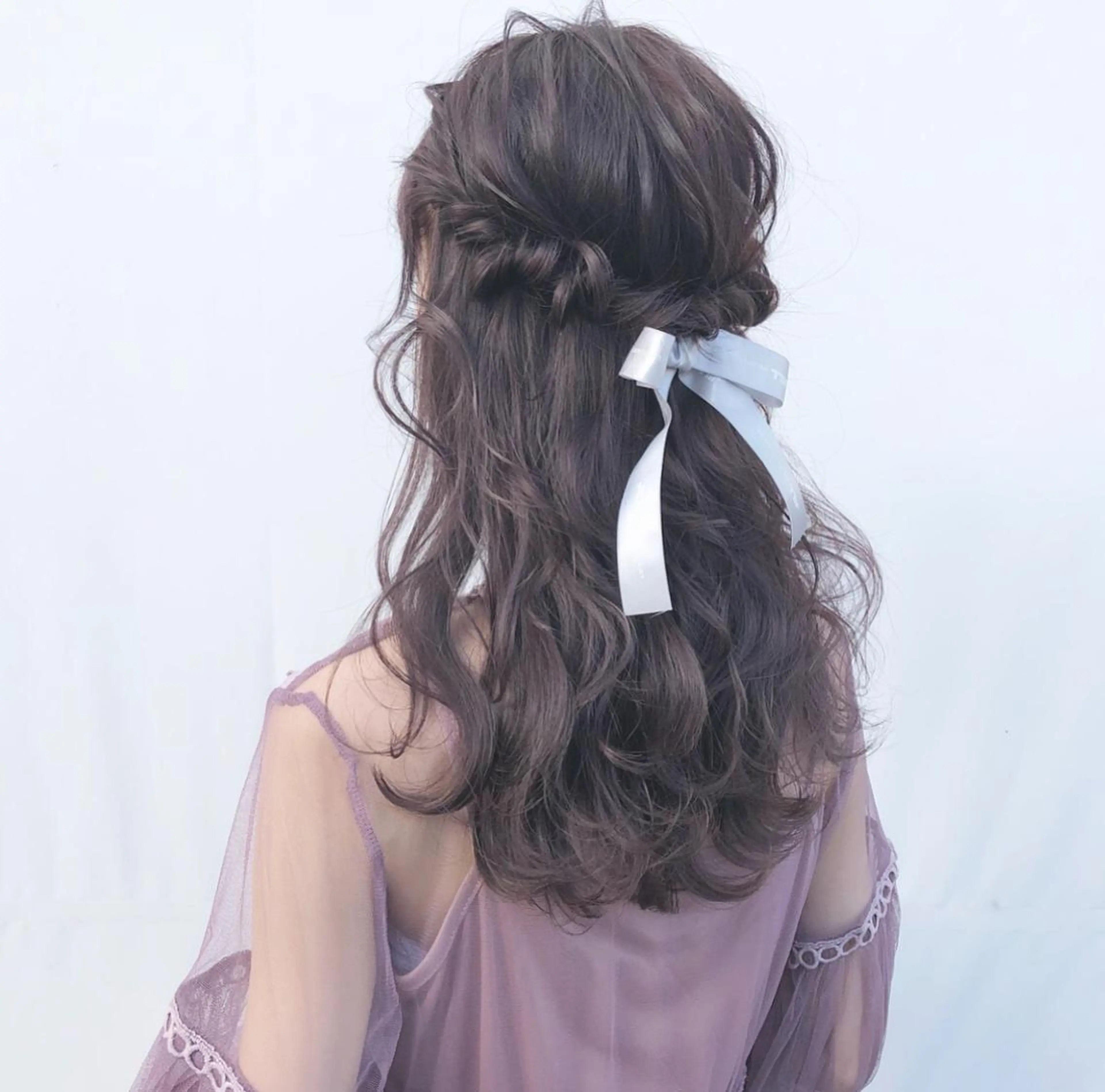 ロング カラー ヘアアレンジ ピンクカラー autre所属・大久保 ひでなりのヘアスタイル