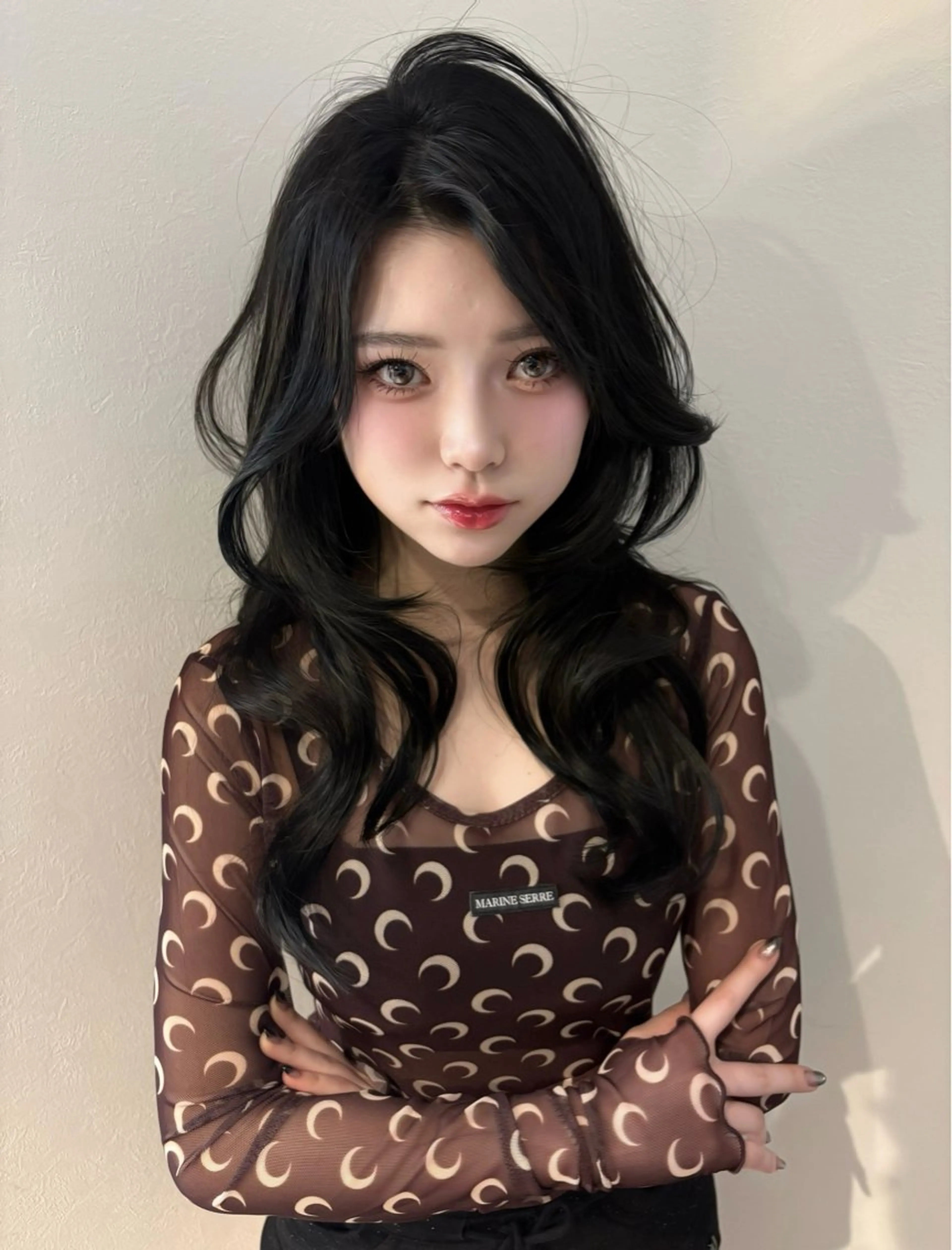 ロング トリートメント VEYY.nagoya所属・みゅう／韓国：網紅： トレンドヘアのヘアスタイル