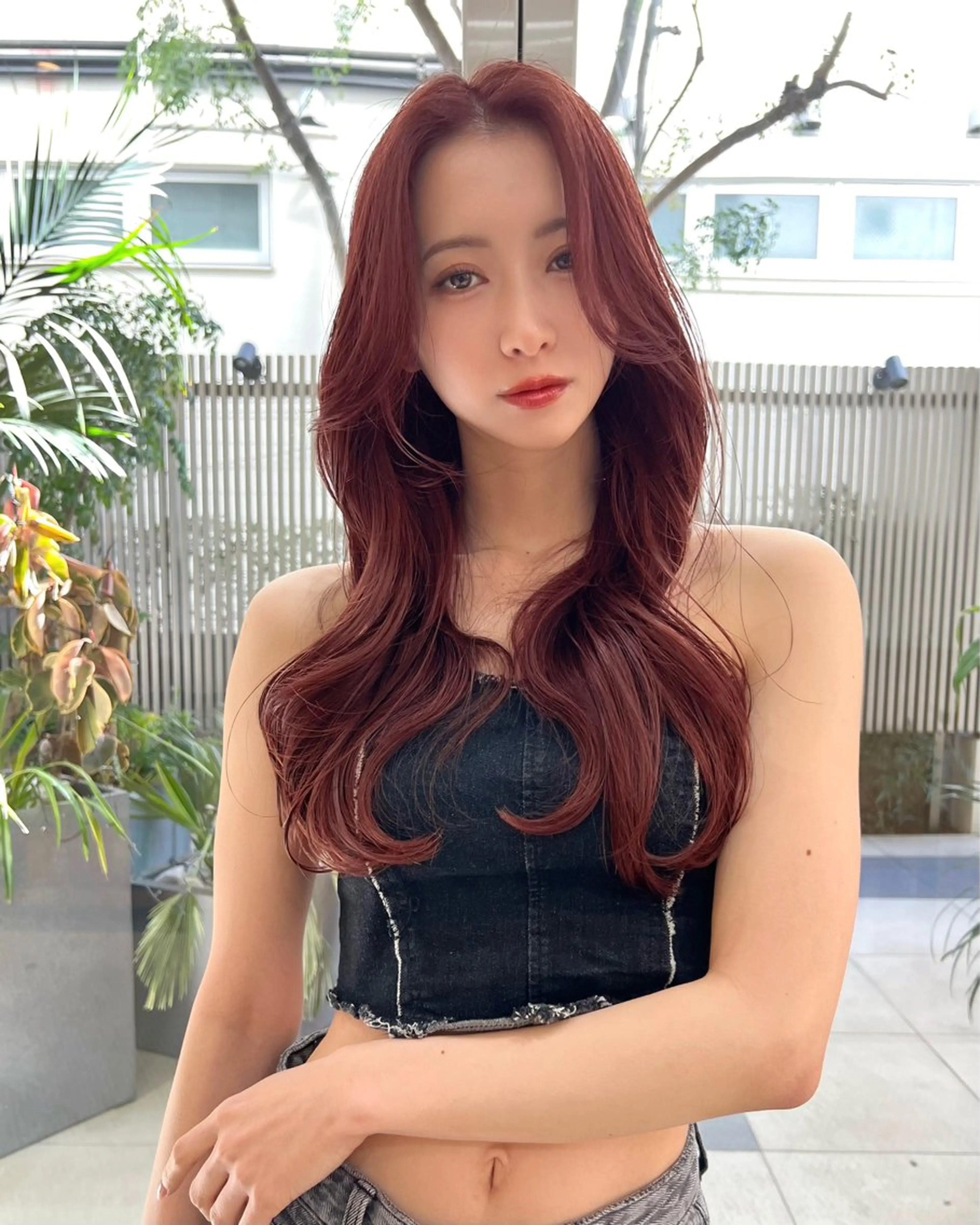 ロング カット belle   表参道　terrace所属・抜きっぱなしブロンド /ハイトーン/カナタのヘアスタイル