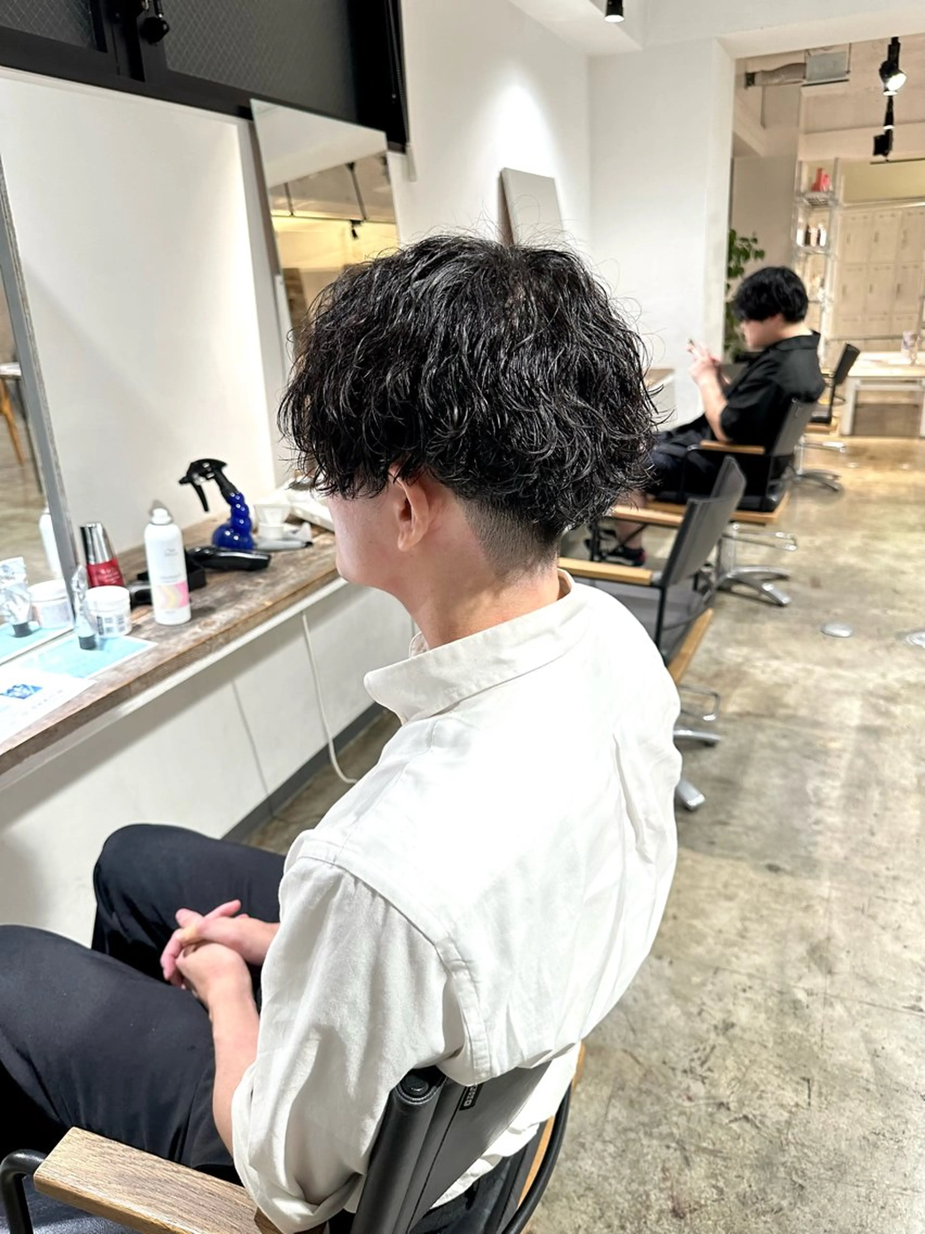 メンズ マッシュ メンズパーマ メンズツイストパーマ 波巻きパーマ ツイストパーマ 骨格補正施術/メンズ 専門美容師/YUYAのヘアスタイル