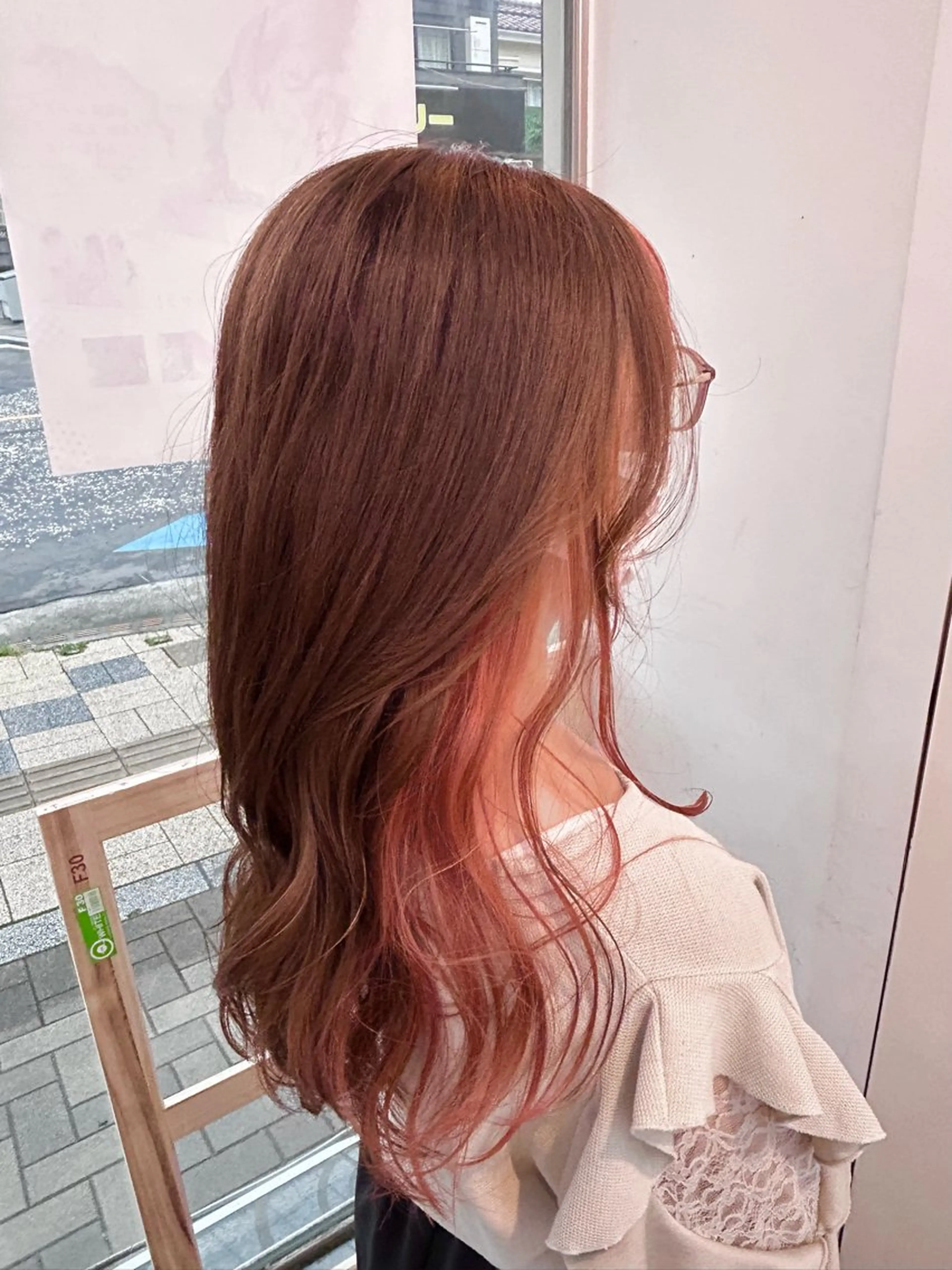 カラー 髪質改善⭐️縮毛 🫧内藤紅葉のヘアスタイル