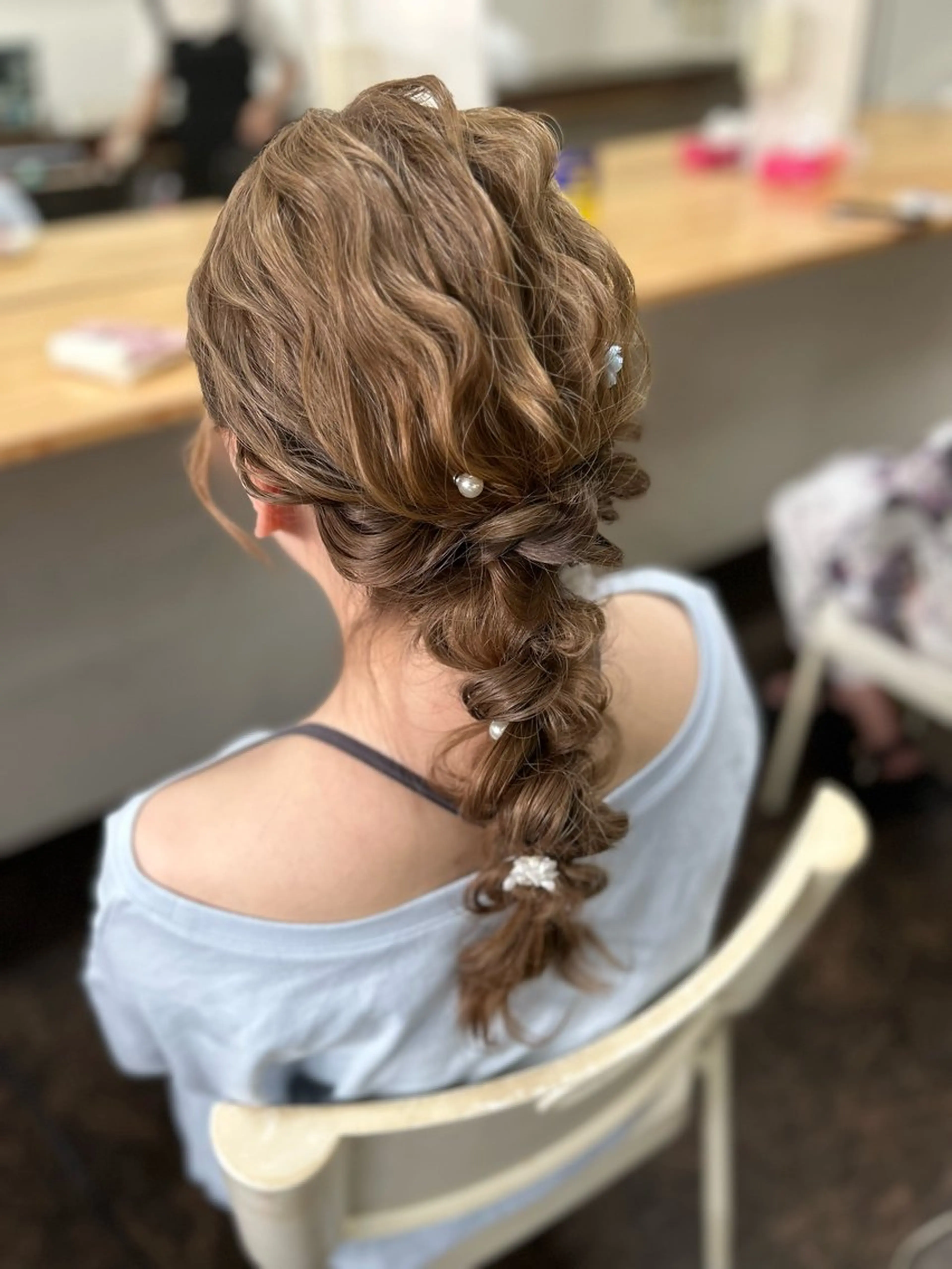 セミロング 永澤 一輝のヘアスタイル