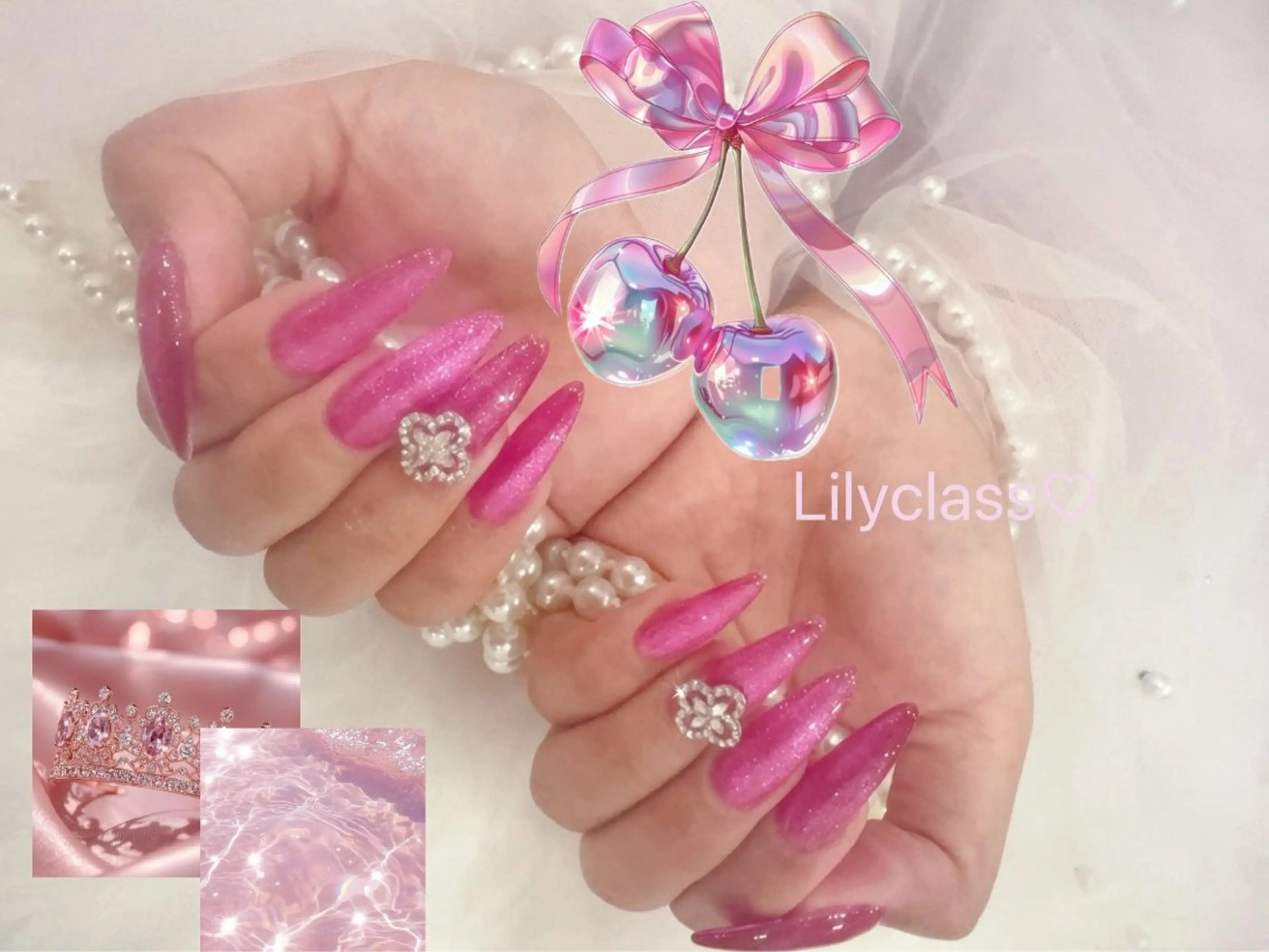 うるうるマグネットネイル🎀の写真