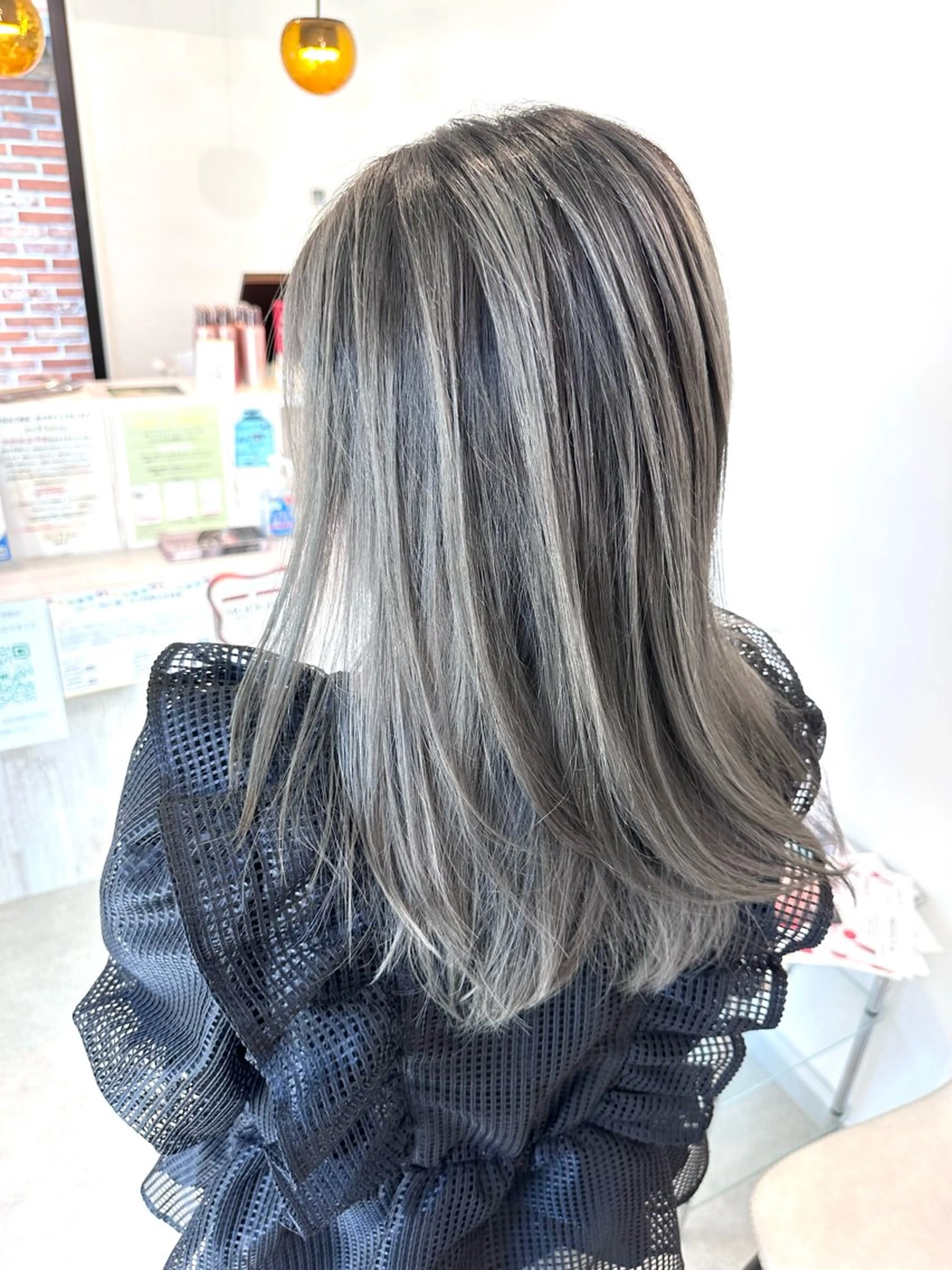 ロング カラー ヘアカラー 加藤 佑二のヘアスタイル