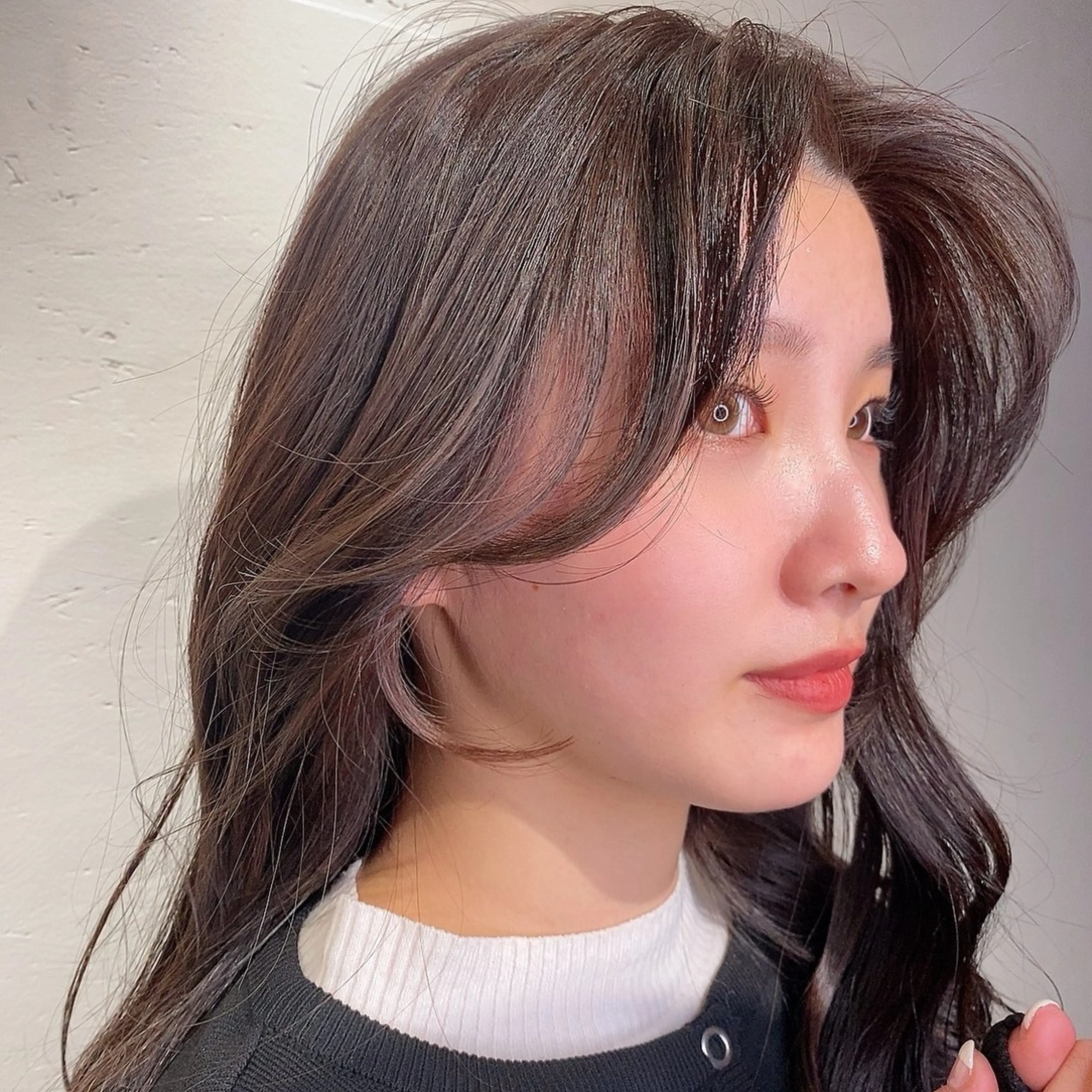 ロング ヘアアレンジ ボブ ハイライト 髪質改善 カット ヘアー.ネイル二刀流 misa🫧のヘアスタイル