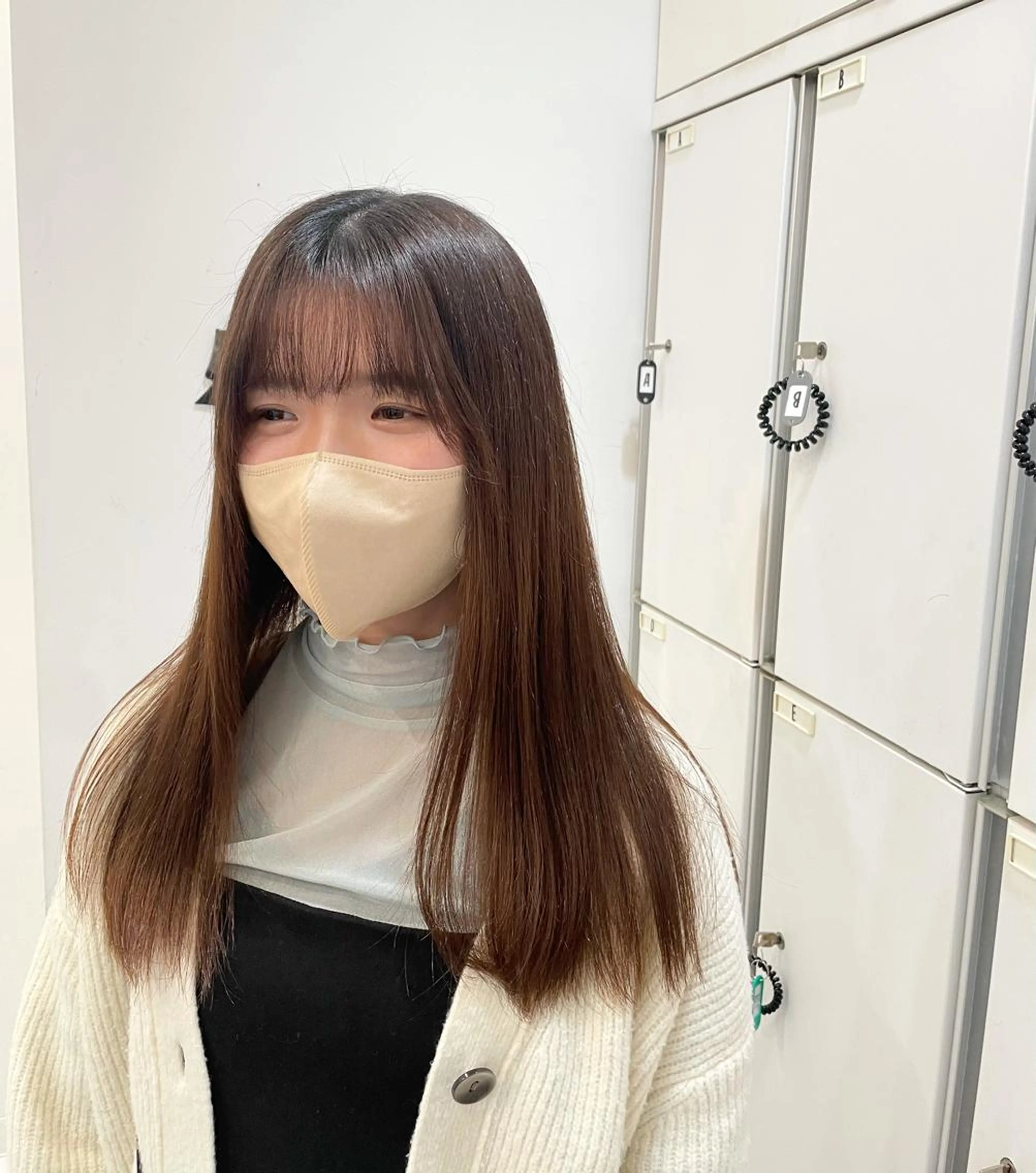 ゛前髪縮毛矯正  ◦🔗♡の写真