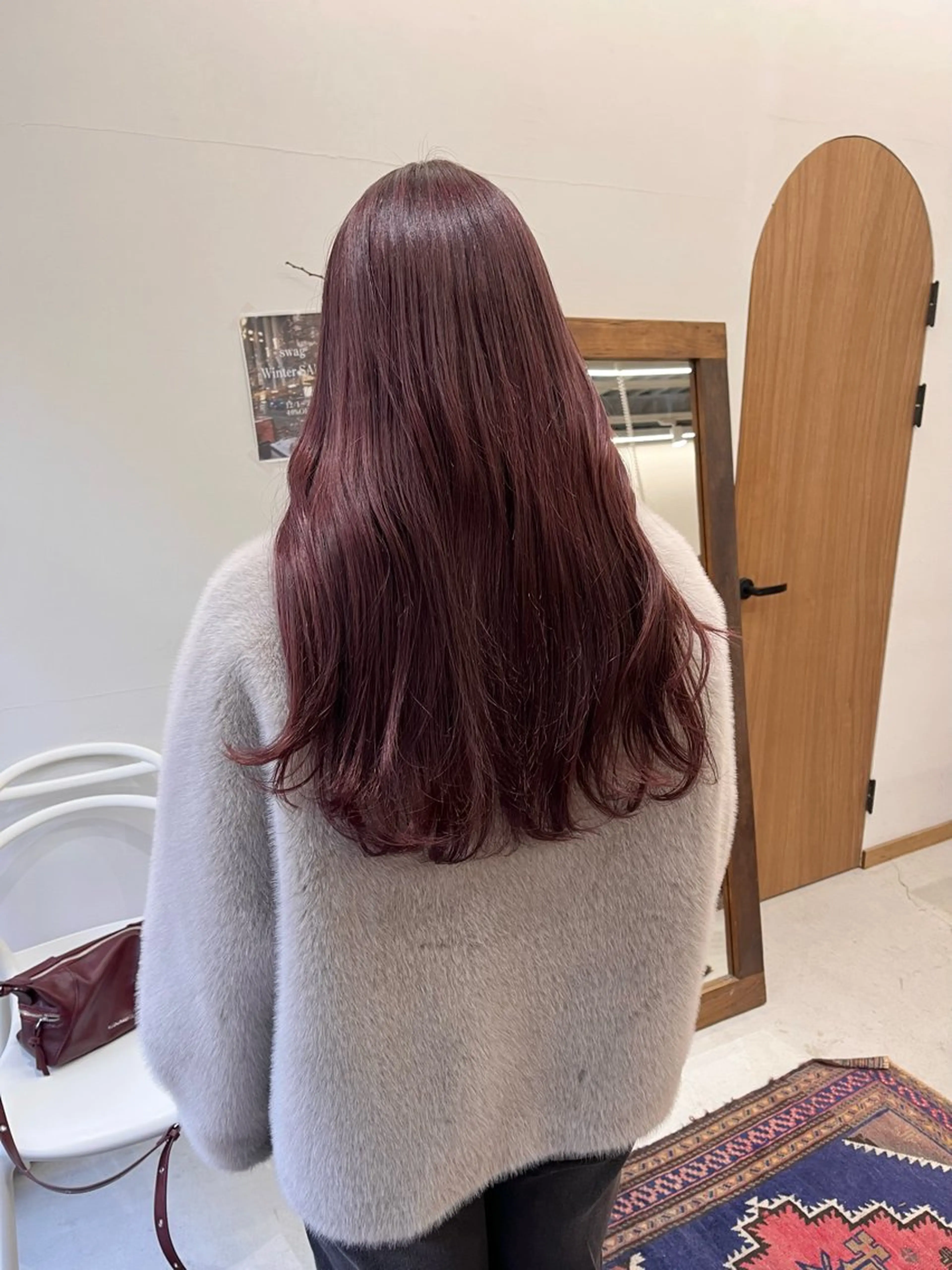 ロング カラー ヘアアレンジ ブリーチ ブリーチなしカラー esu西梅田所属・ena/ブリーチなし 透明感・レイヤー🎀のヘアスタイル