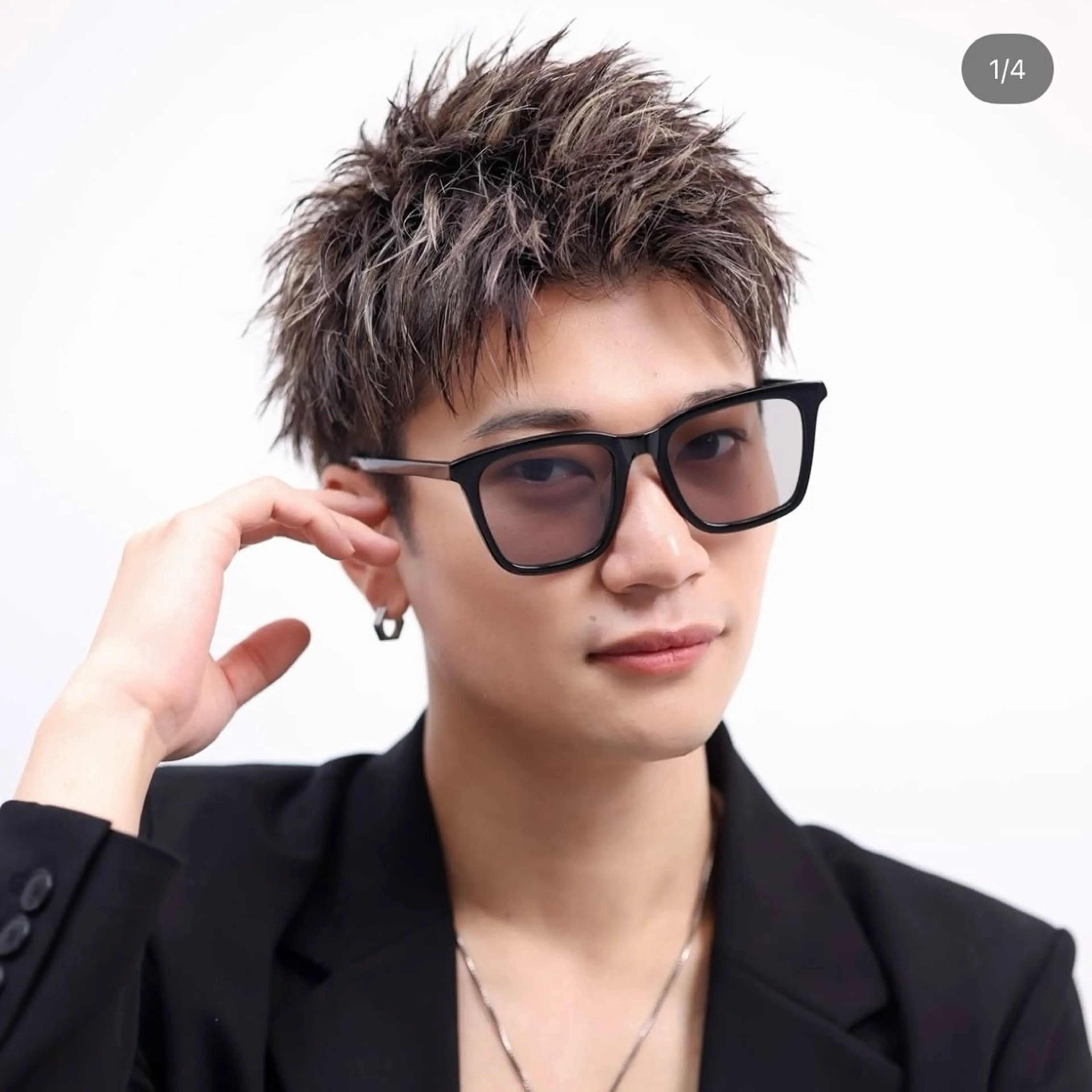 メンズ メンズハイライト 渋谷メンズ特化 佐橋世奈のヘアスタイル