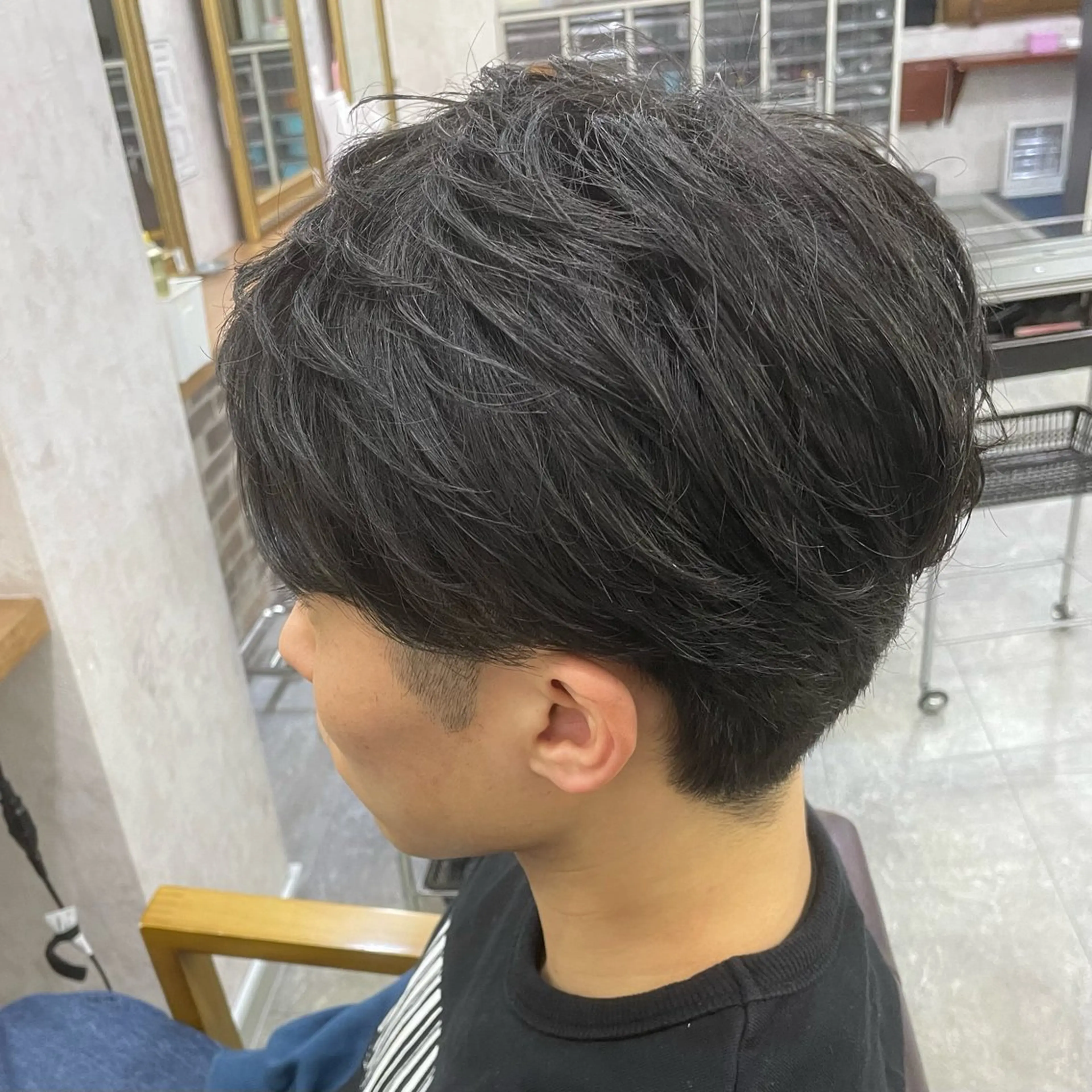 メンズ ヘアセット無料モデル 募集／栄／久屋／谷崎のヘアスタイル