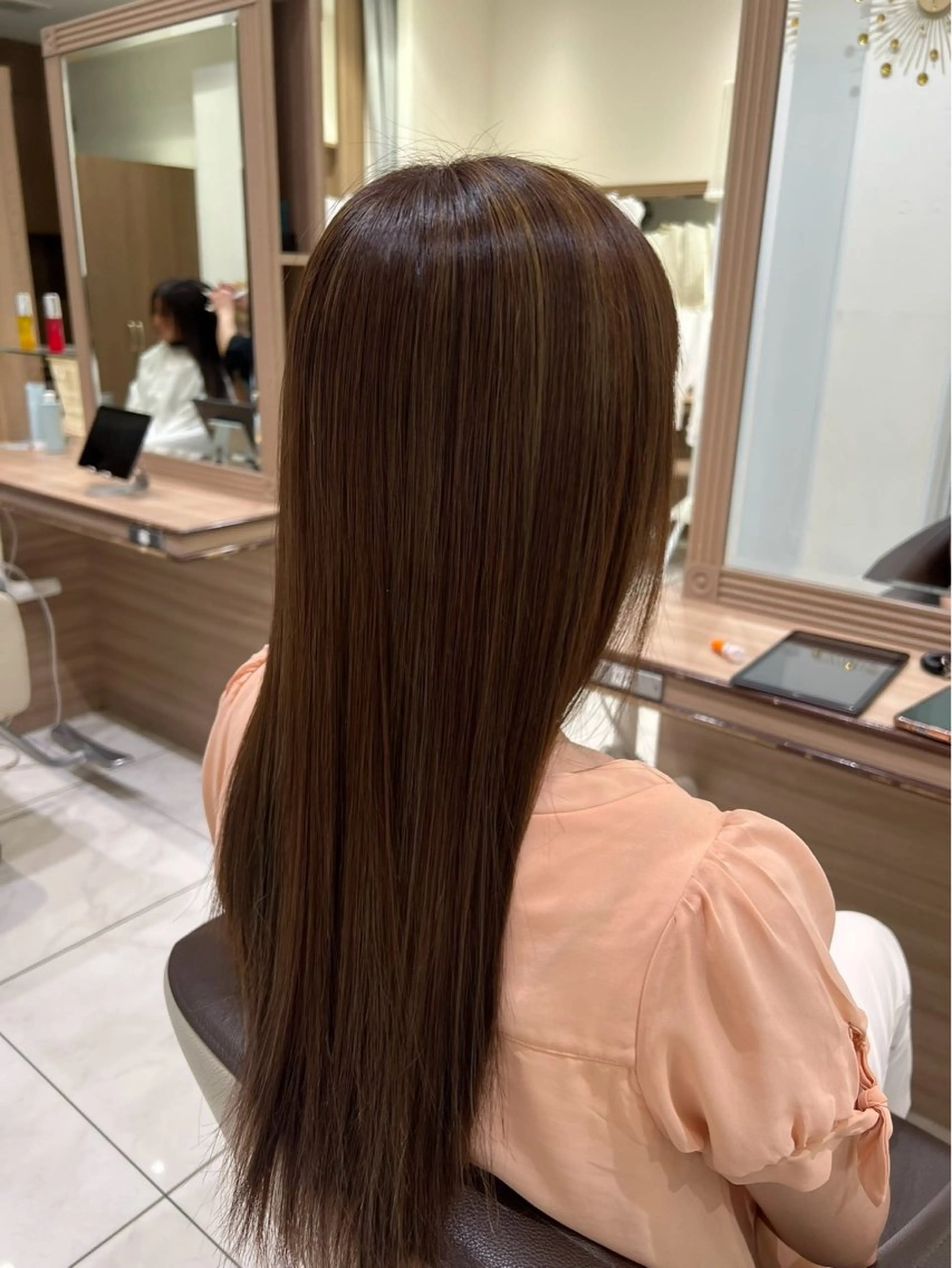 ロング カラー ✨髪質改善縮毛矯正 ✨輿水のヘアスタイル