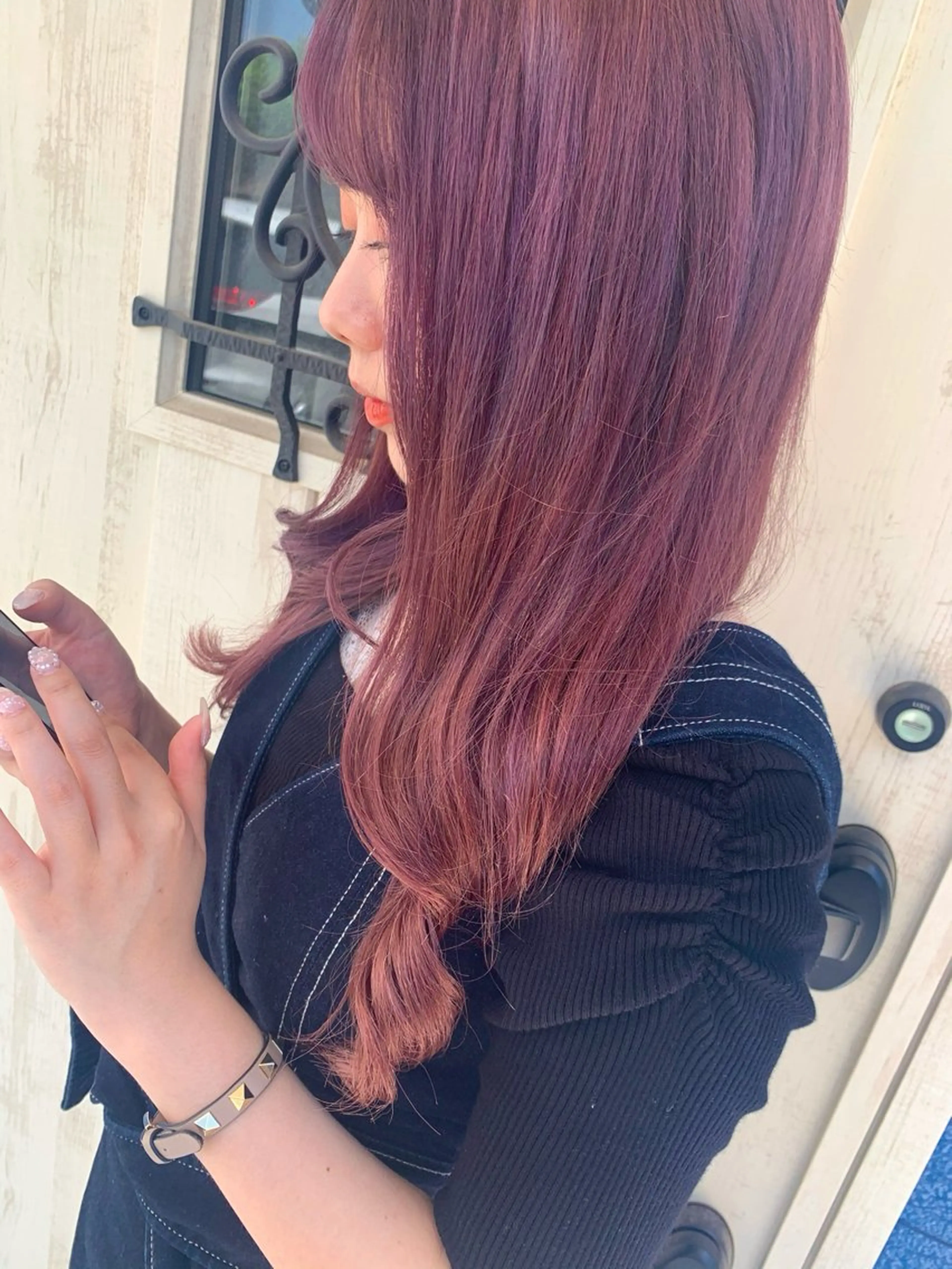ロング カラー ヒヨシ ルナのヘアスタイル