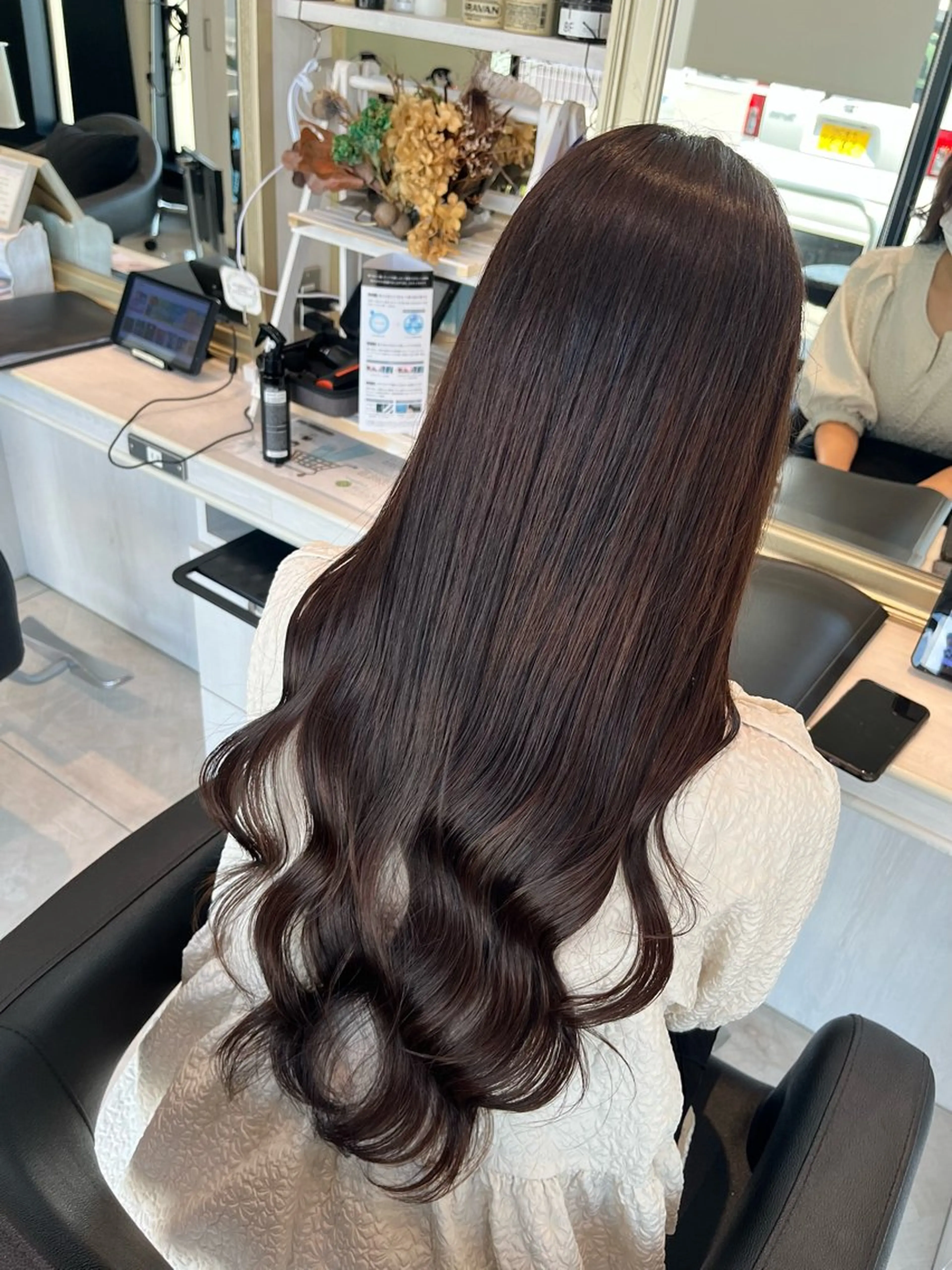 ロング カラー パーマ 上尾/ママ美容師🫧 𝐌𝐞𝐢のヘアスタイル