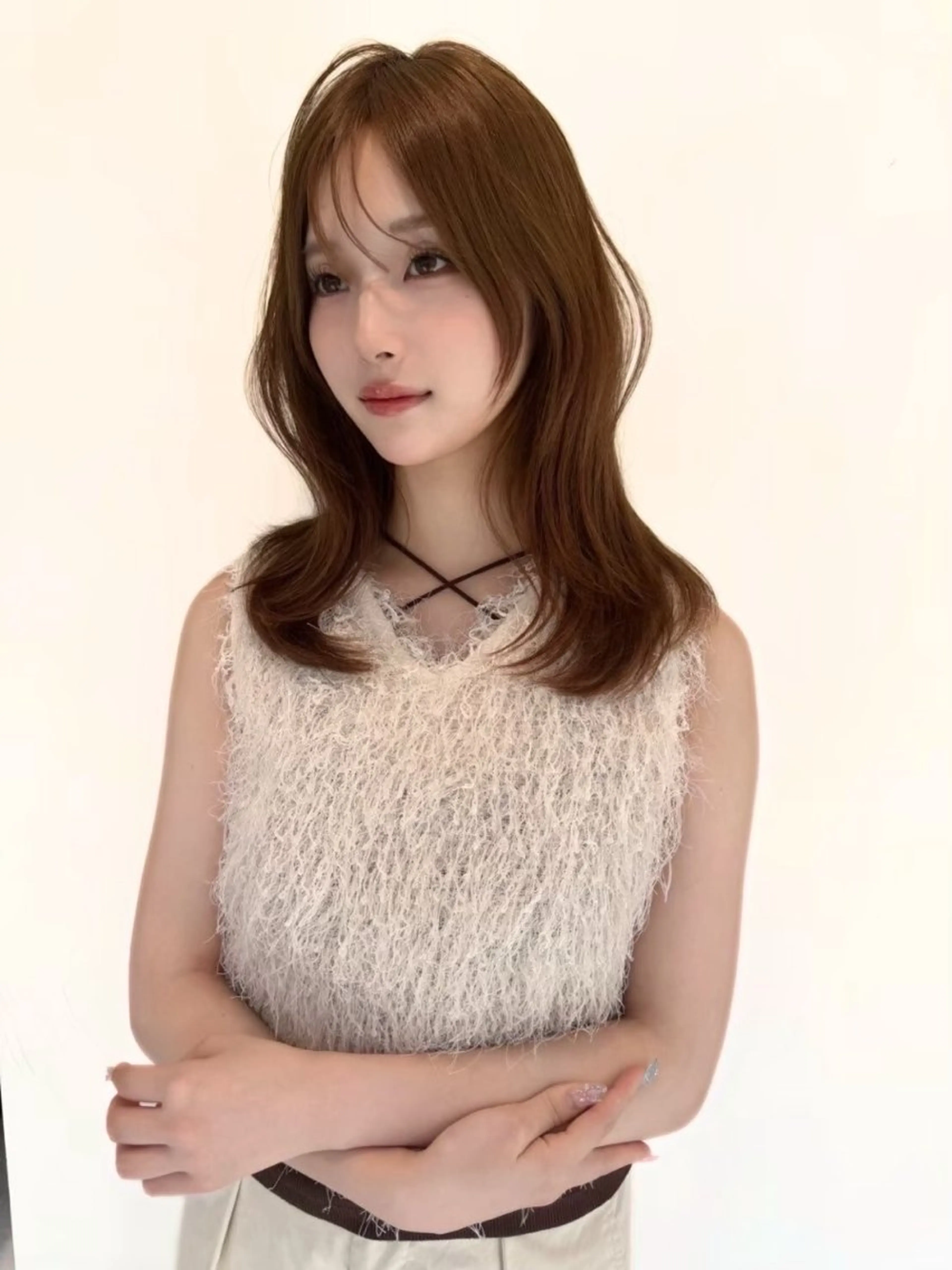 セミロング カラー JILBLAN福岡 Senriのヘアスタイル