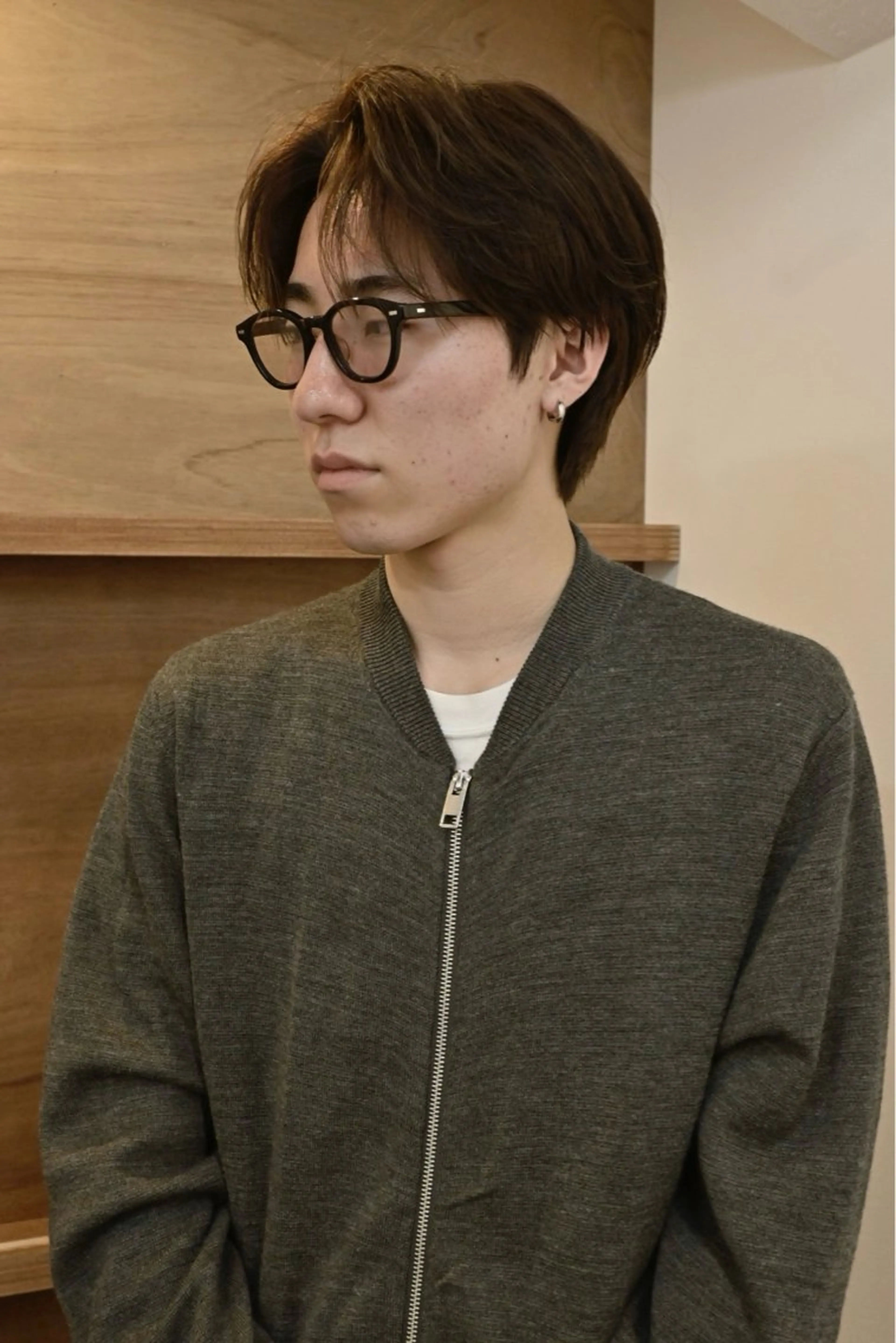 ミディアム メンズ BROWNbyif所属・津山 幸次郎のヘアスタイル