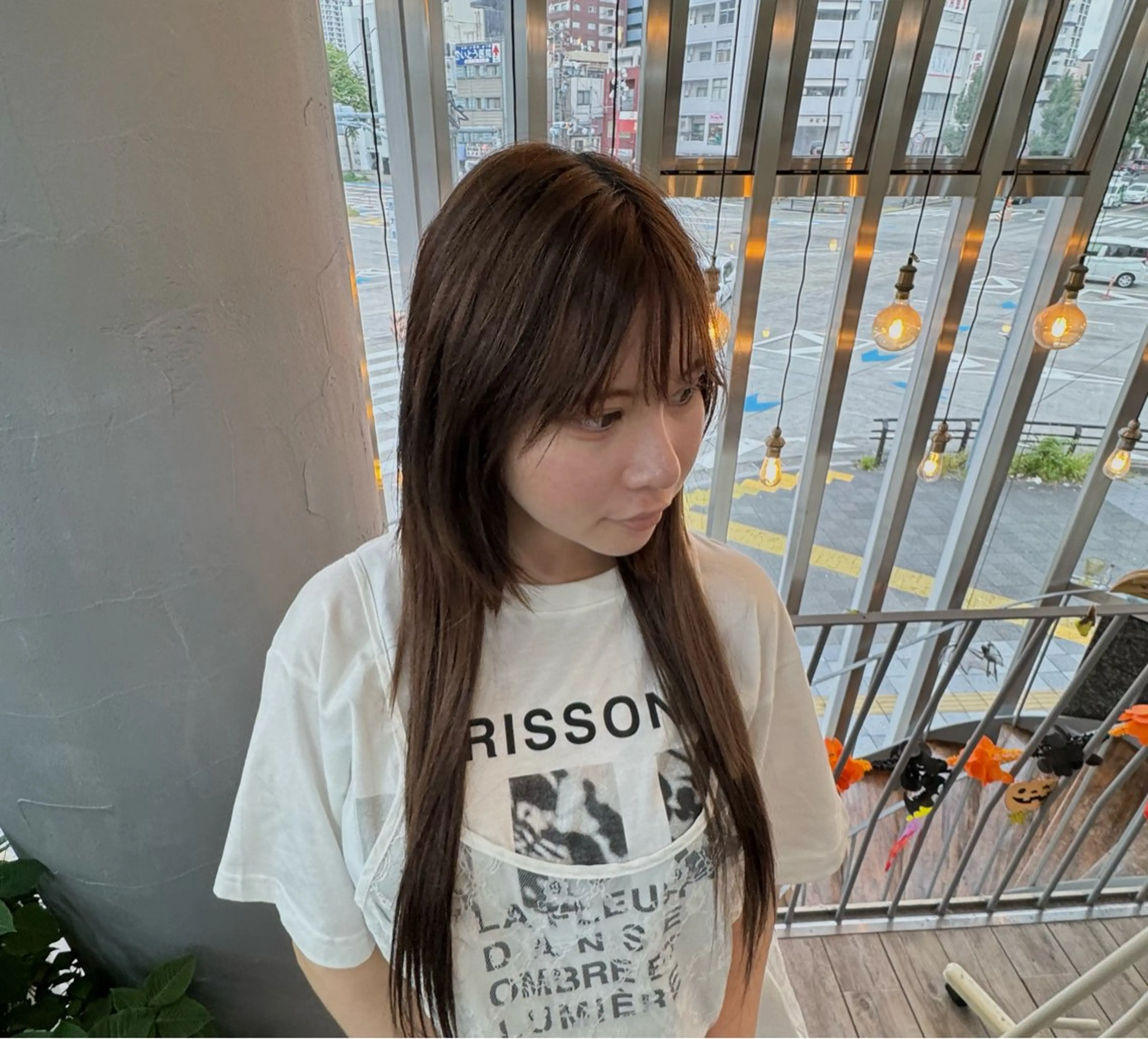 ロング カラー パーマ ヘアアレンジ WEST O LAND所属・若尾 貴斗のヘアスタイル