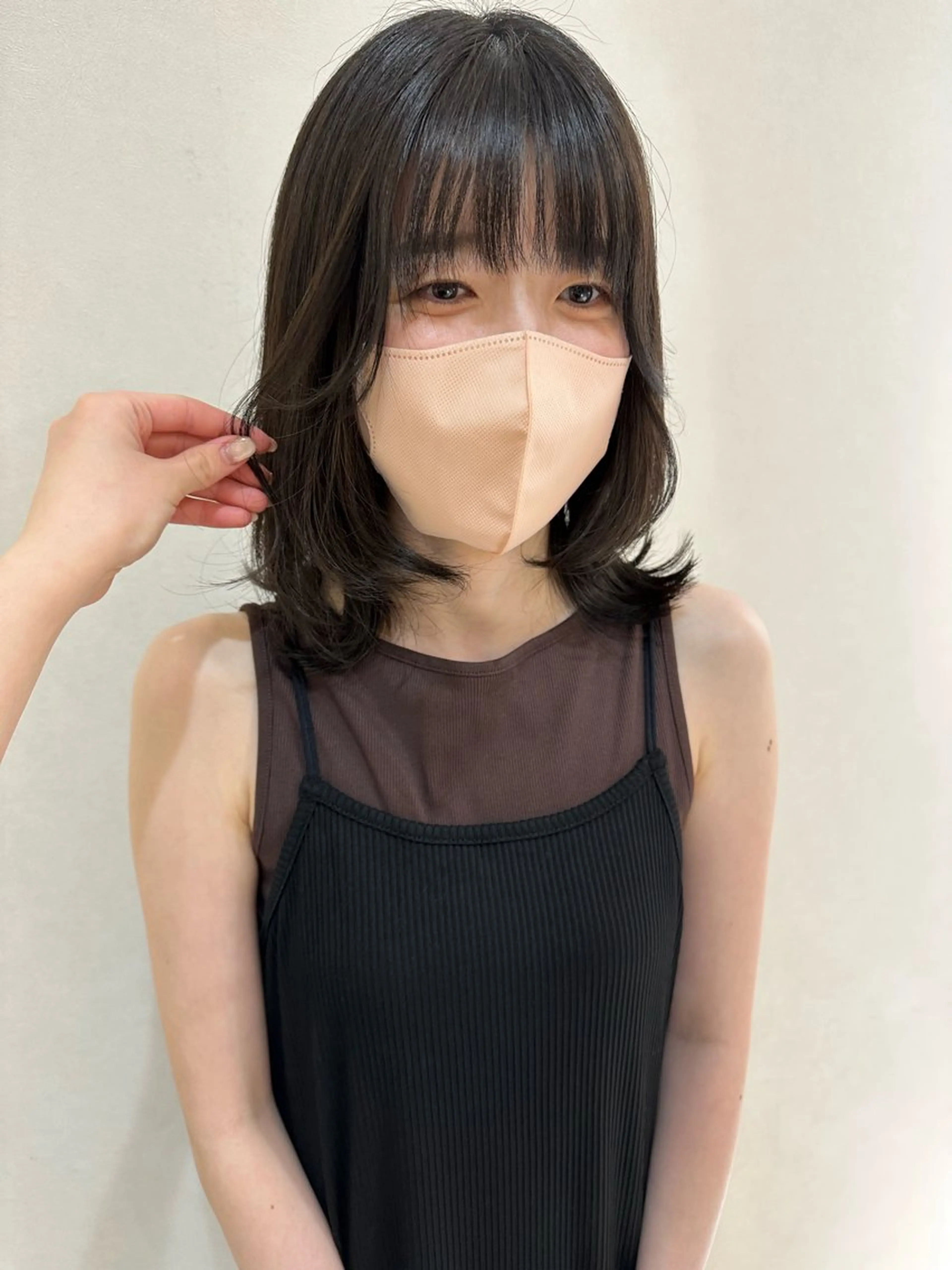 カラー カット ヘアカラー トリートメント Lond  Emi 艶髪モテヘアのヘアスタイル