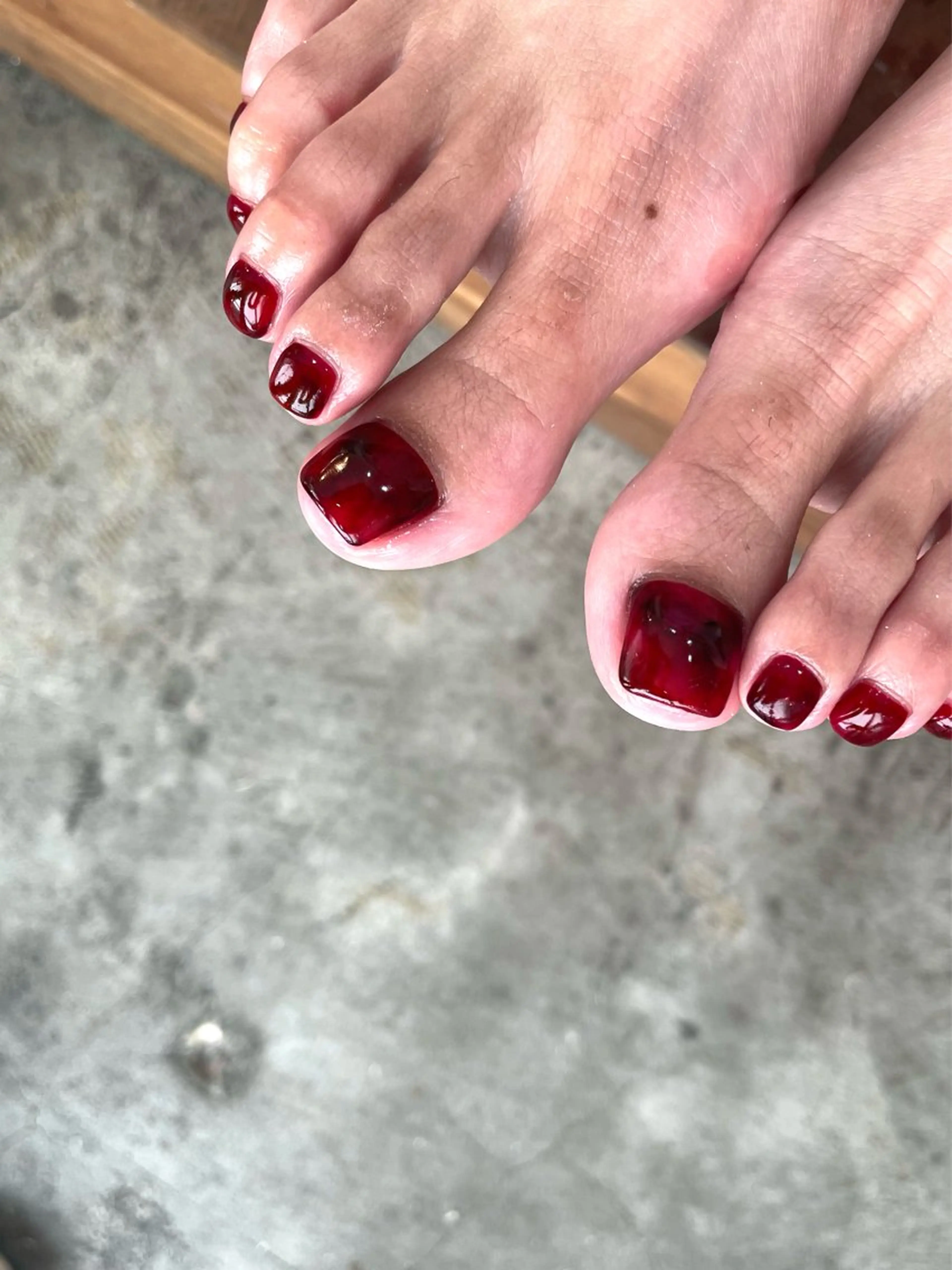 ネイル フットネイル lowaly所属・NAKAMURA HARUKAのネイルデザイン