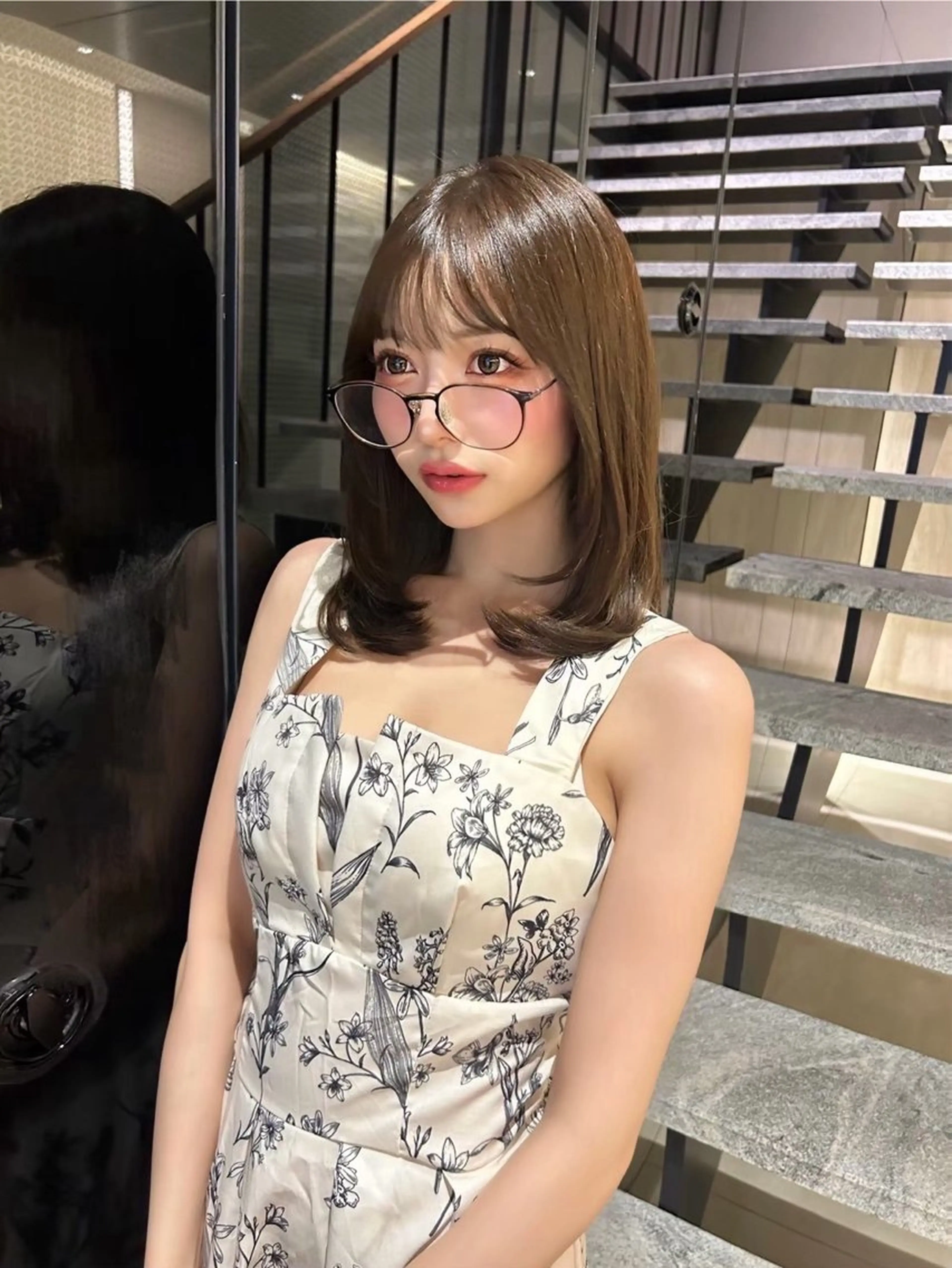 カラー カラーモデル/梅田/ ⭐️seina⭐️のヘアスタイル